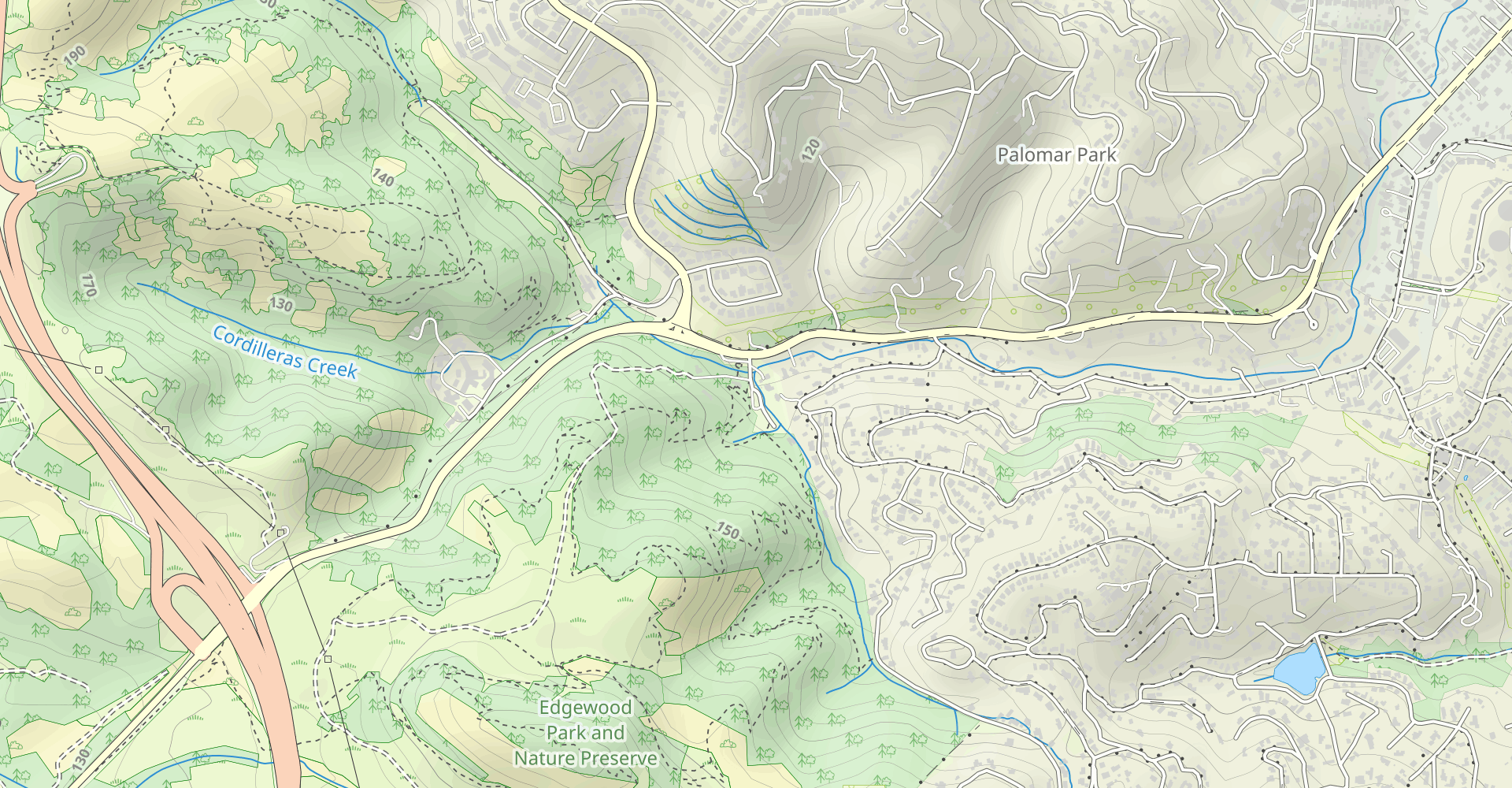 Edgewood, Serpentine, Franciscan and Baywood Glen Trail Loop