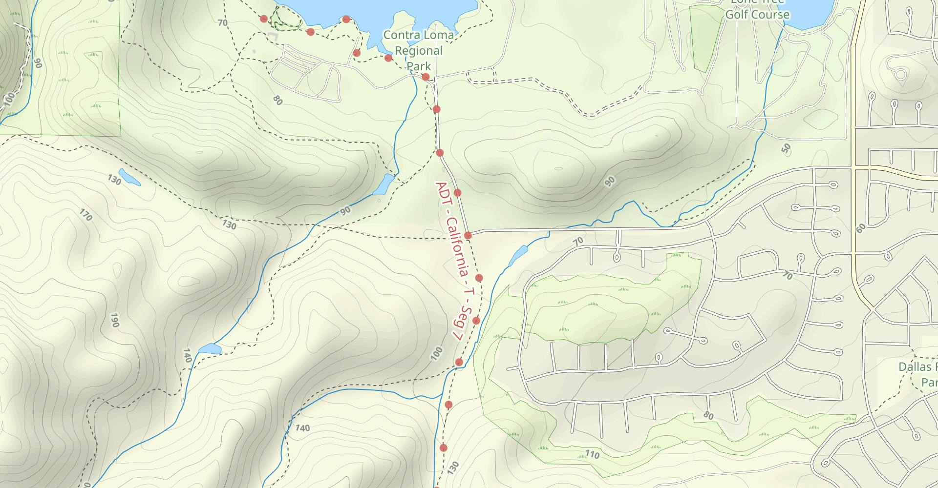 Black Diamond Mines Ridge Trail Loop
