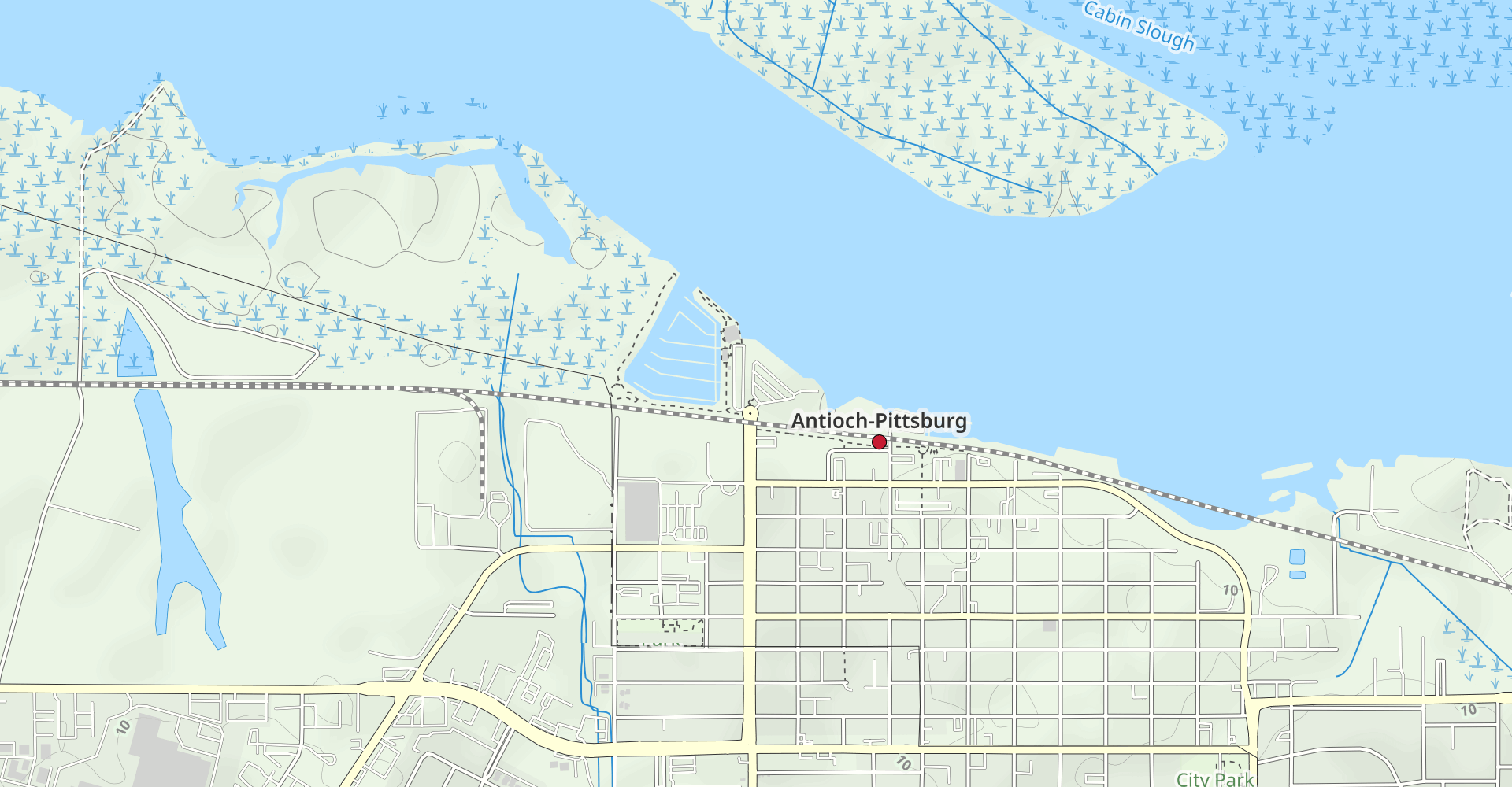 Antioch Marina and Dow Wetlands Preserve Loop
