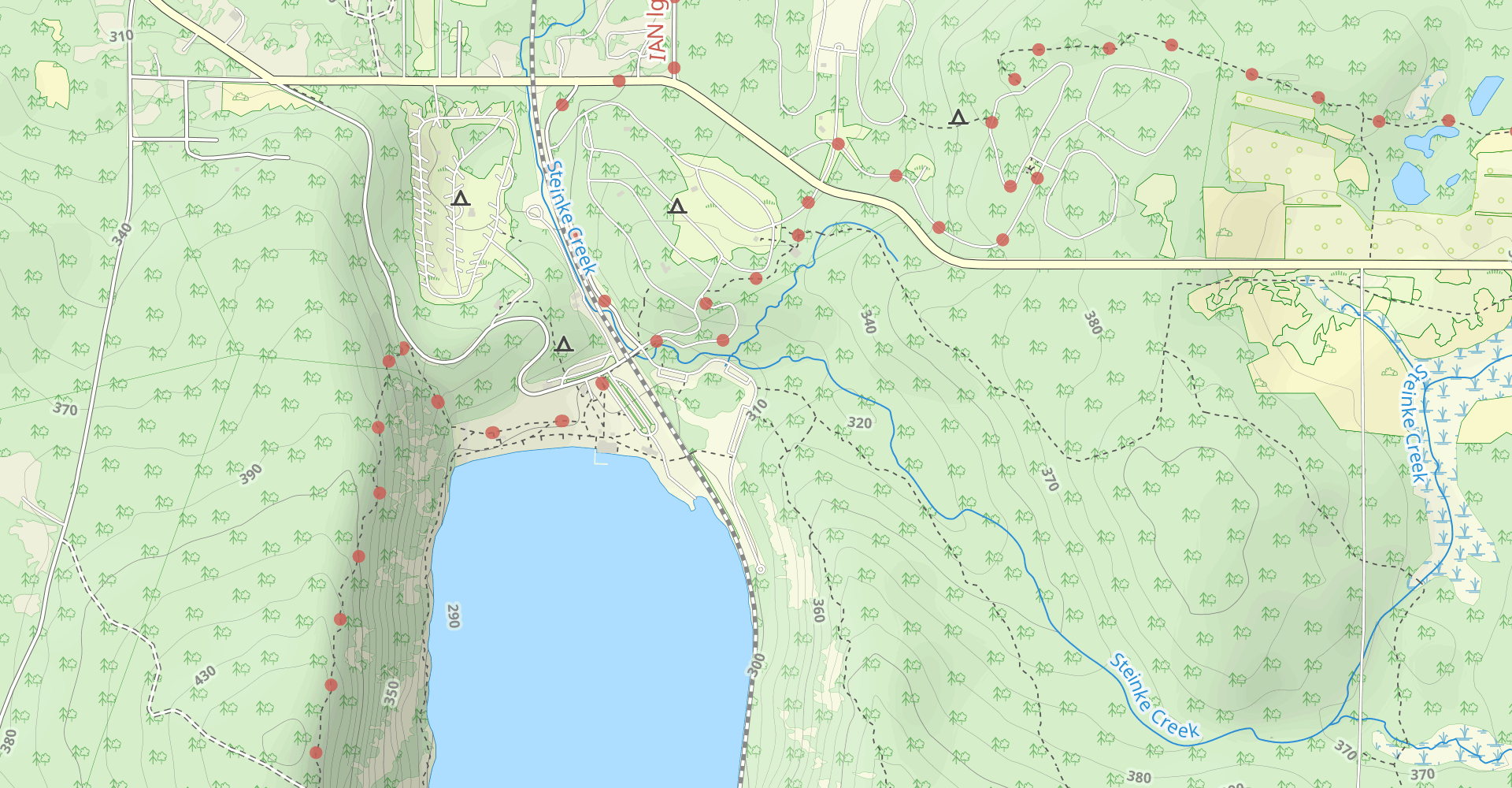 East Bluff and East Bluff Woods Trail Loop
