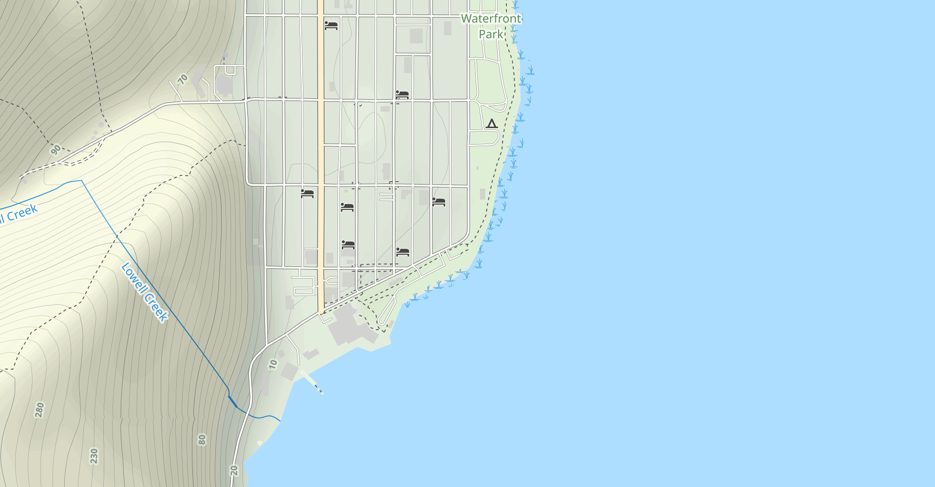 Seward Waterfront Shore Path