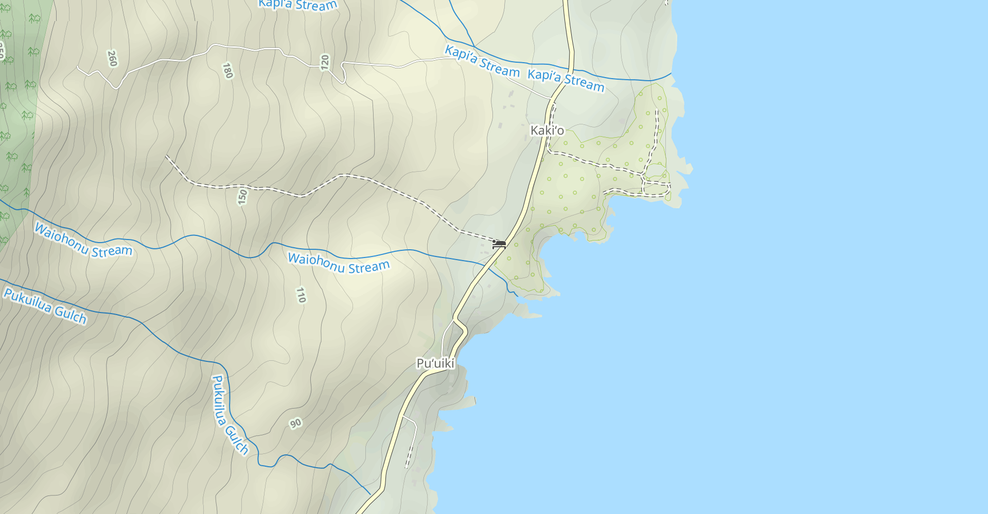 Venus Pool (Waioka Pond) Trail