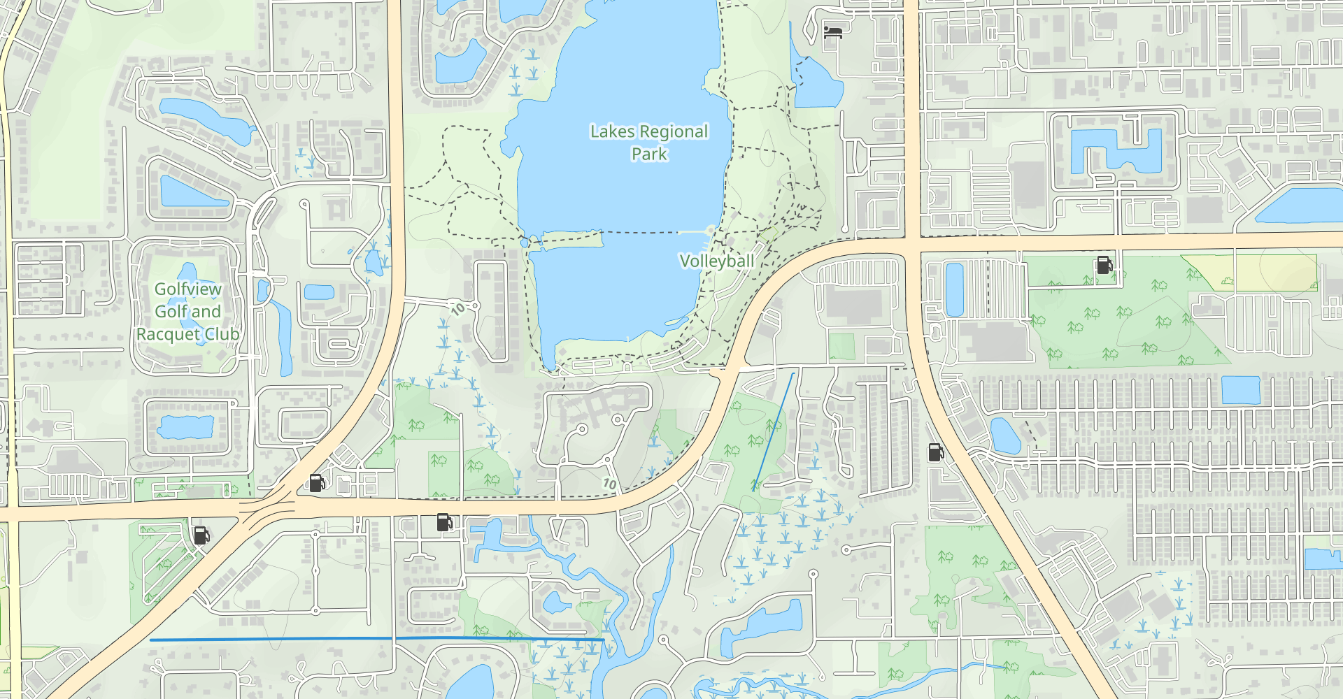Lakes Park Trail