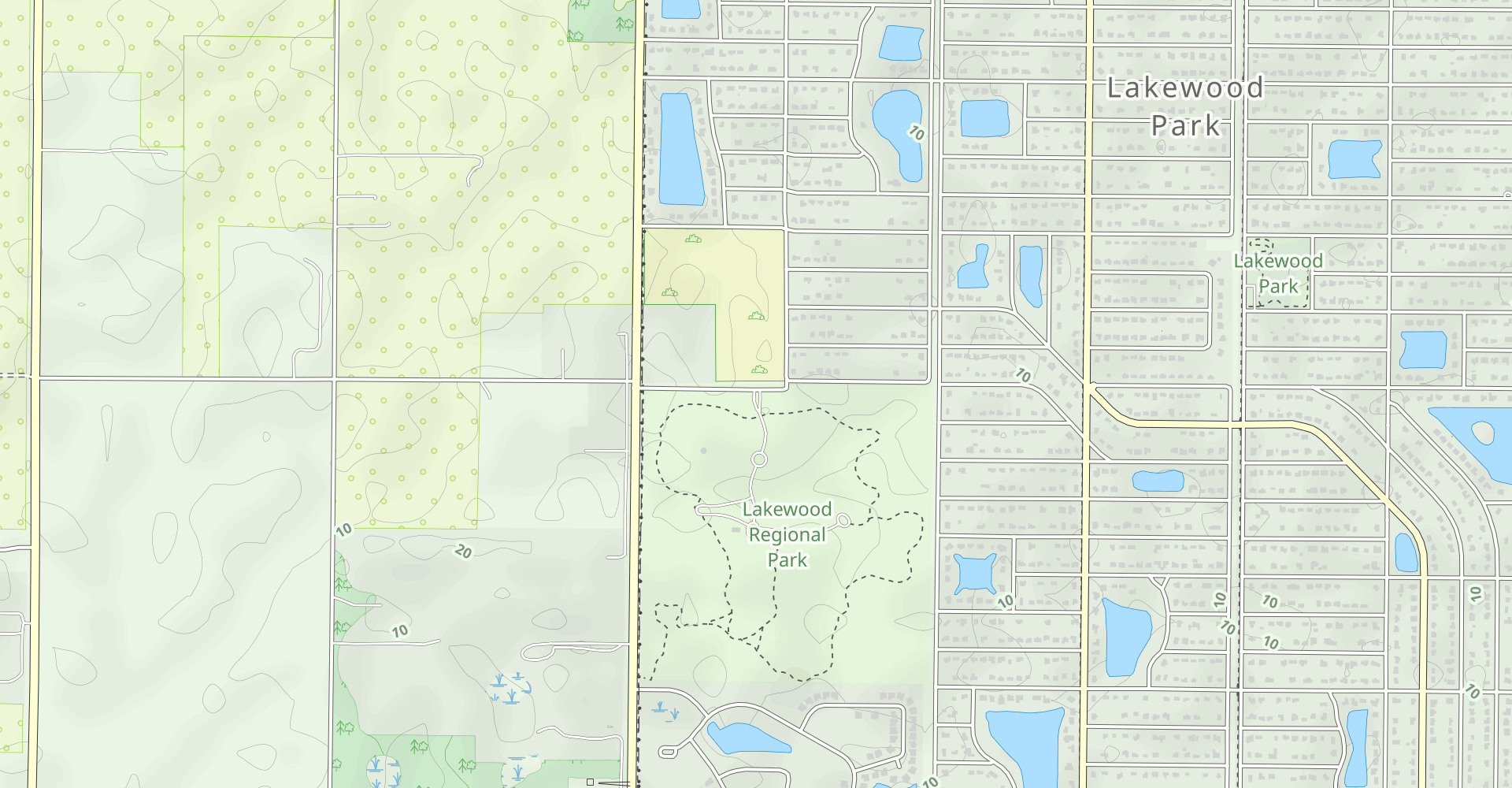 Lakewood Park Loop