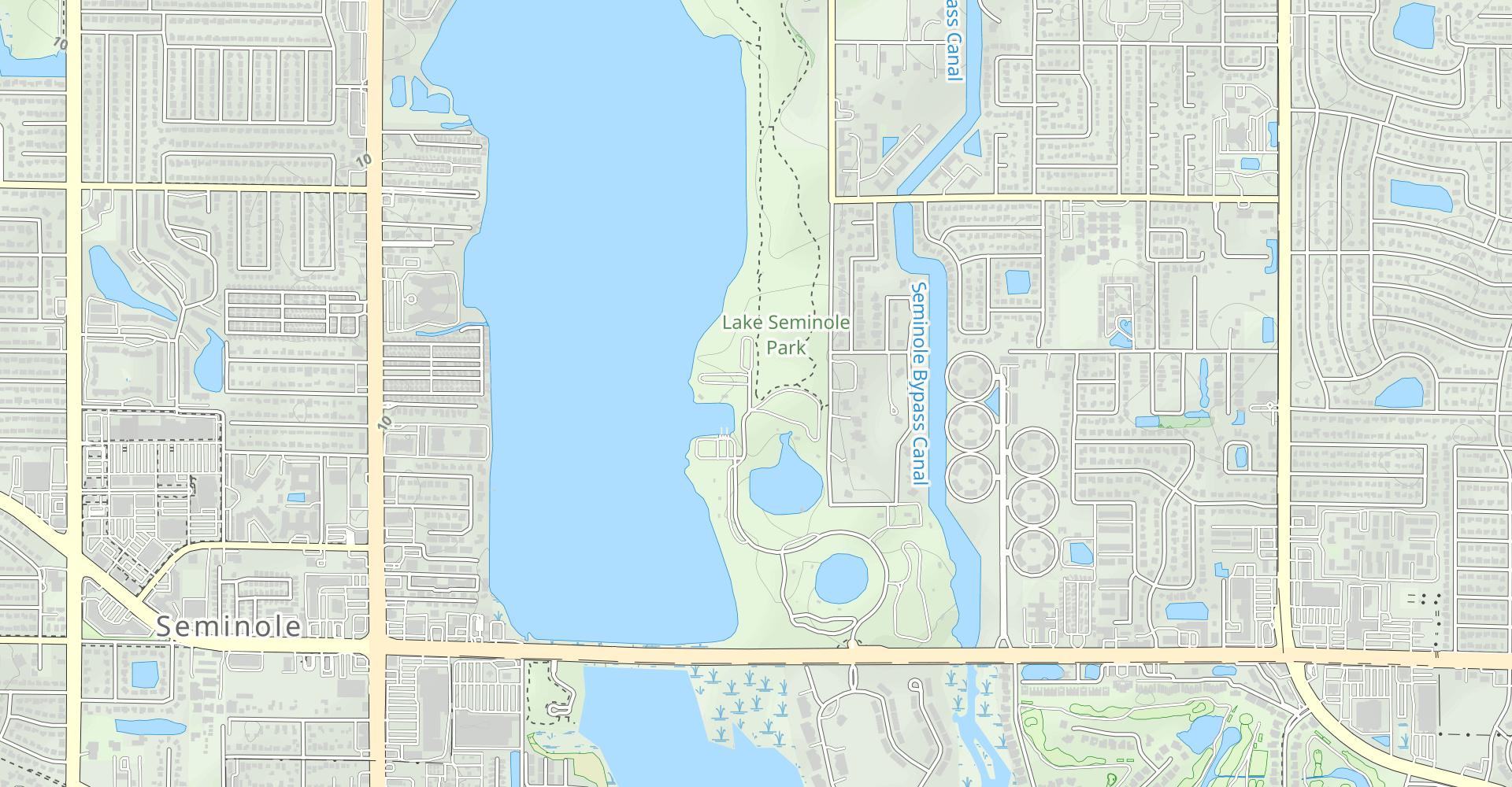 Lake Seminole Park Trail