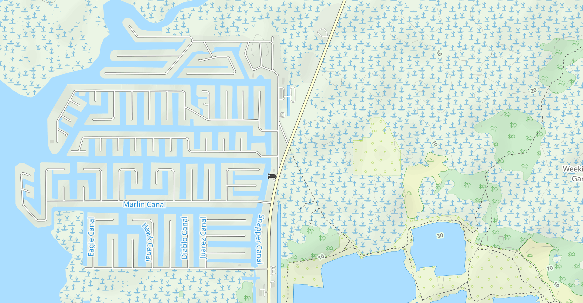 Weekiwachee Gardens Trails