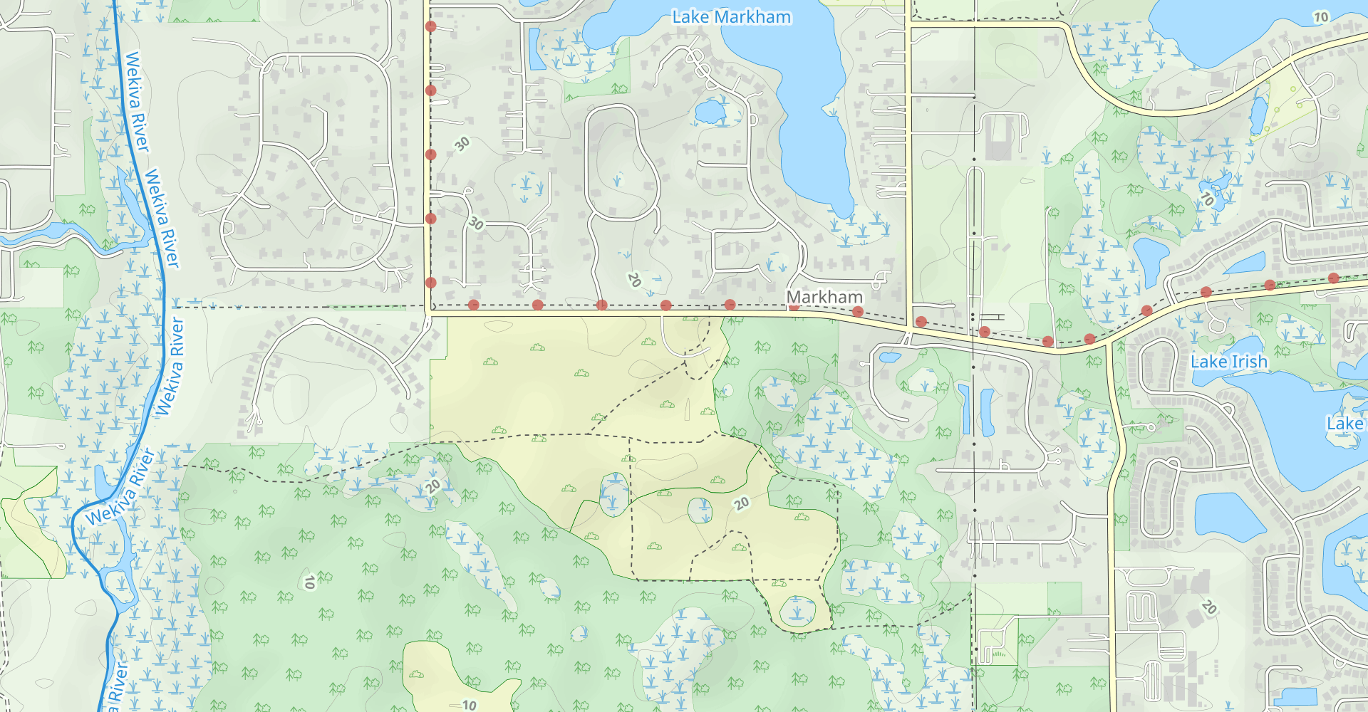 Markham Trailhead Loop