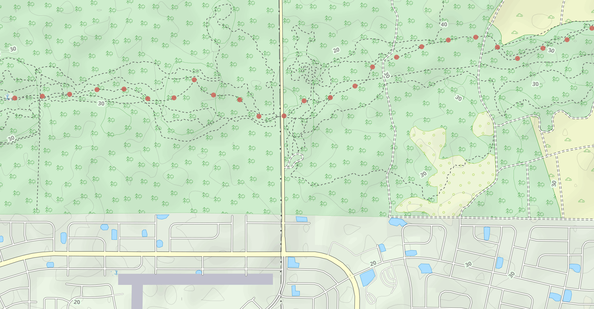 Marjorie Harris Carr Mountain Bike Loop from 49th Avenue Trailhead