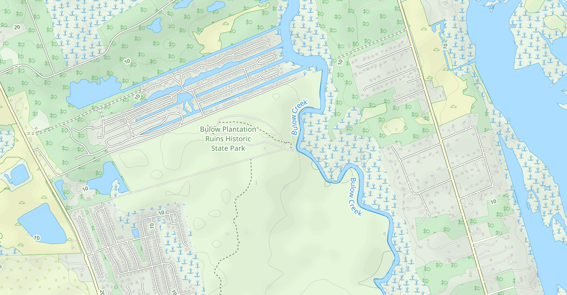 Bulow Woods Hiking Trail