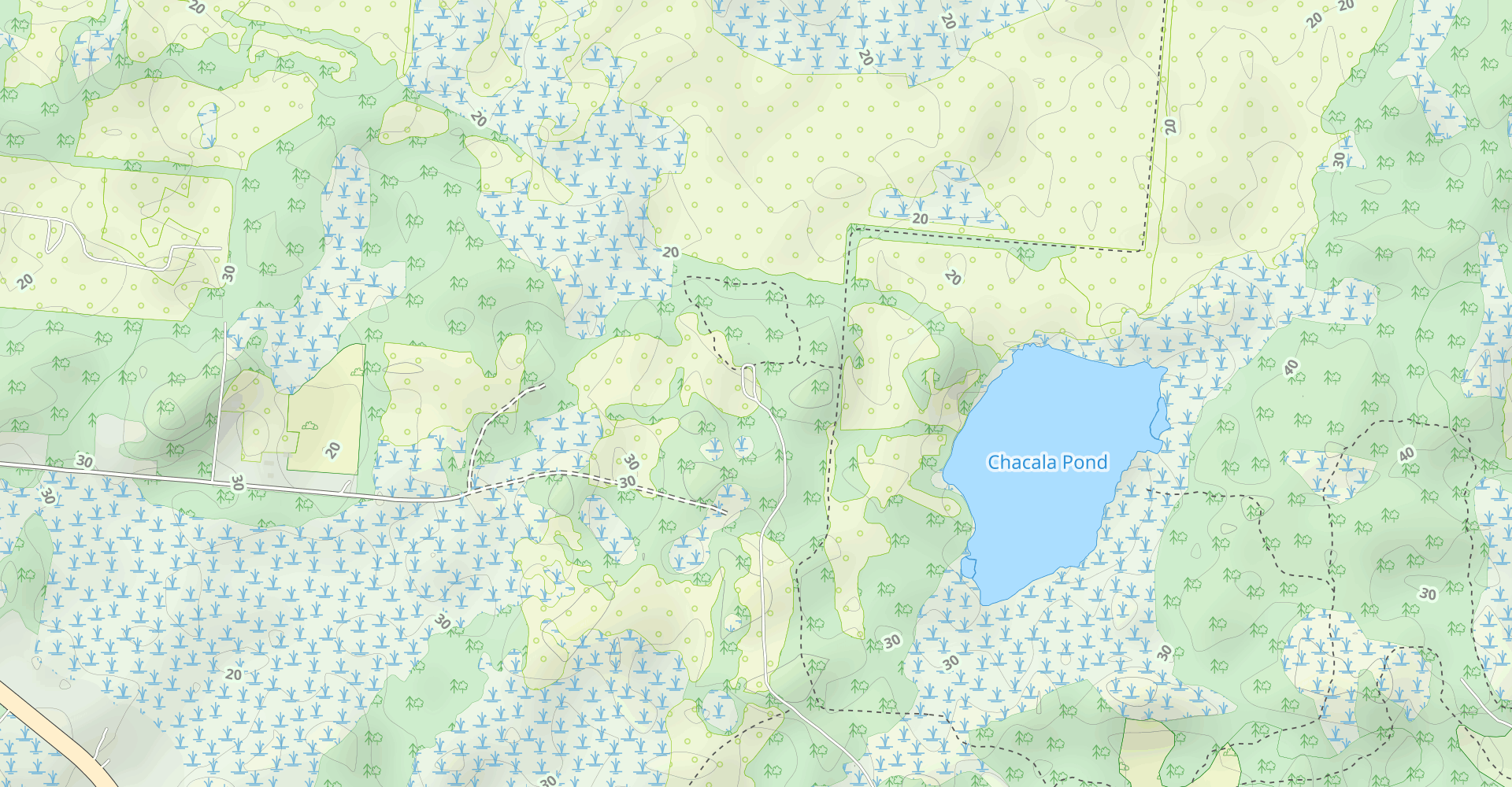 Jacksons Gap, Lake Trail Loop