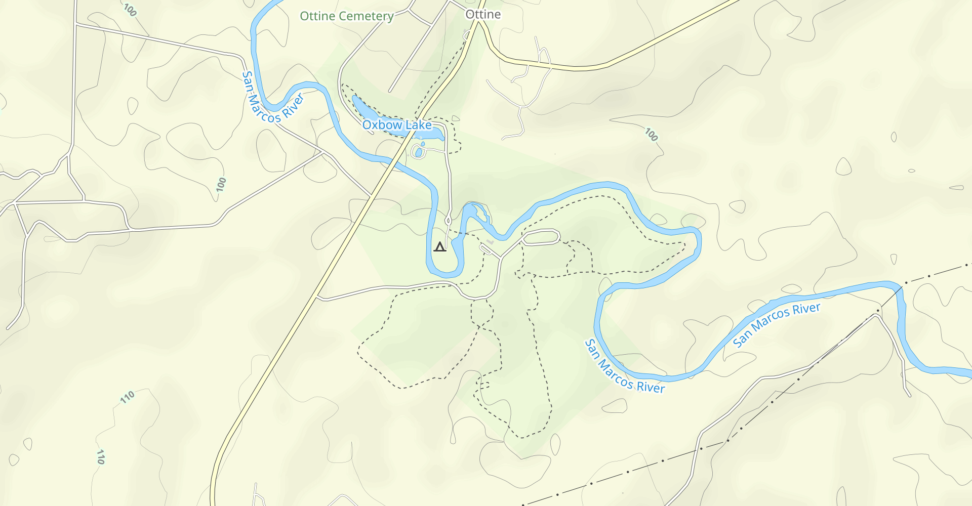 Hike San Marcos River, Mesquite Flats, And Ottine Swamp Trails