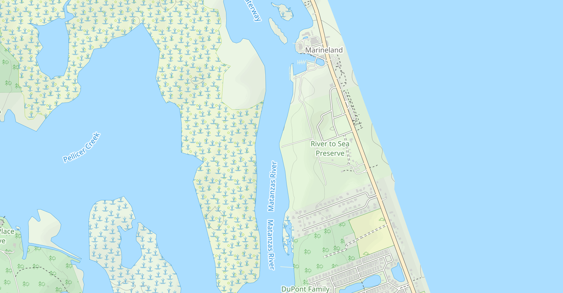 Fort Matanzas from River to the Sea Preserve via Matanzas River