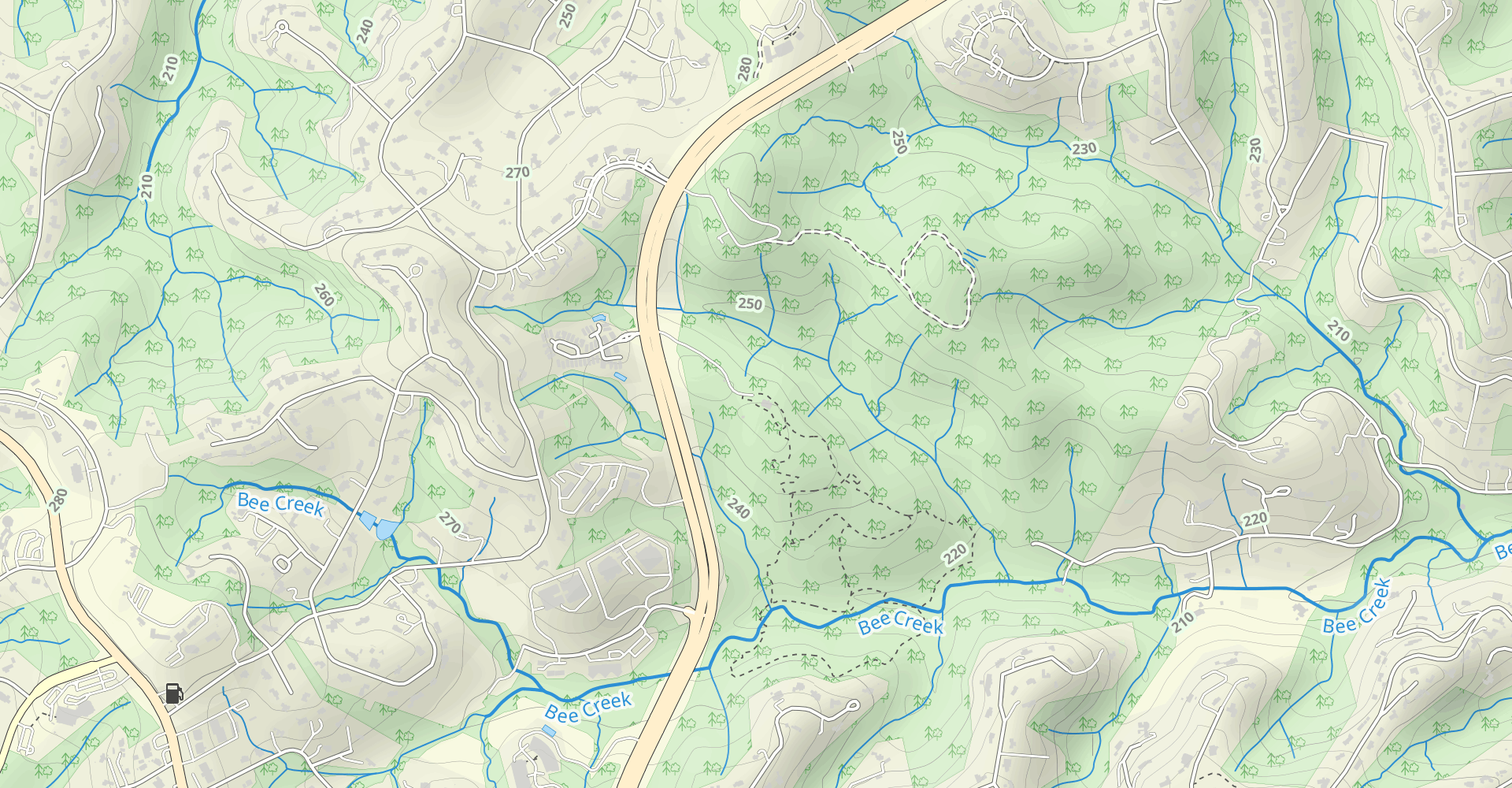 Hike Trinkee, Possum, Creek Loop