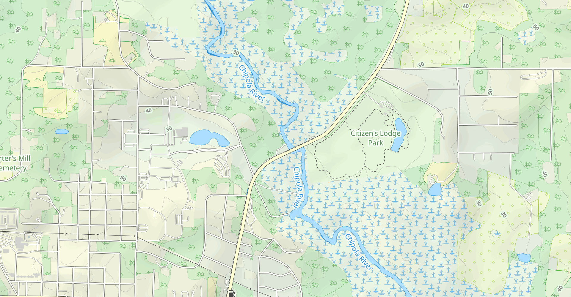 Chipola River: FL 166 to County 280A