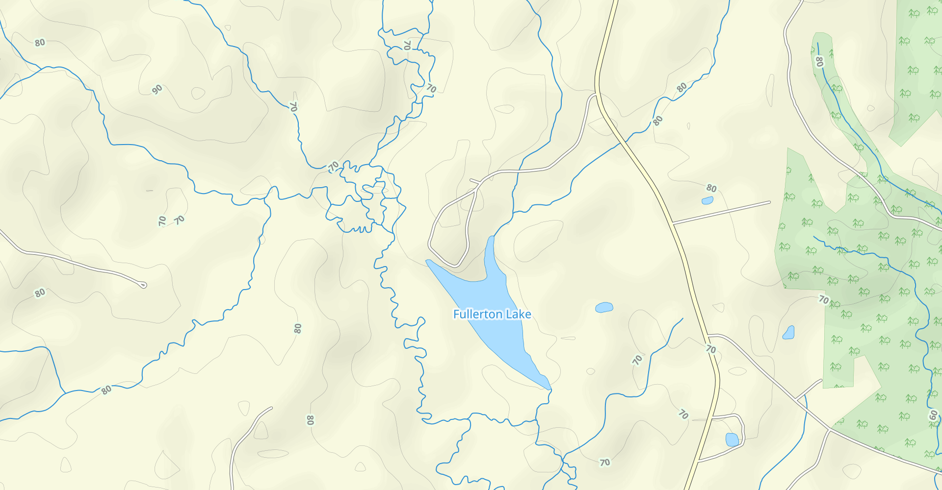 Fullerton Sawmill Short Loop and Long Loop Trails