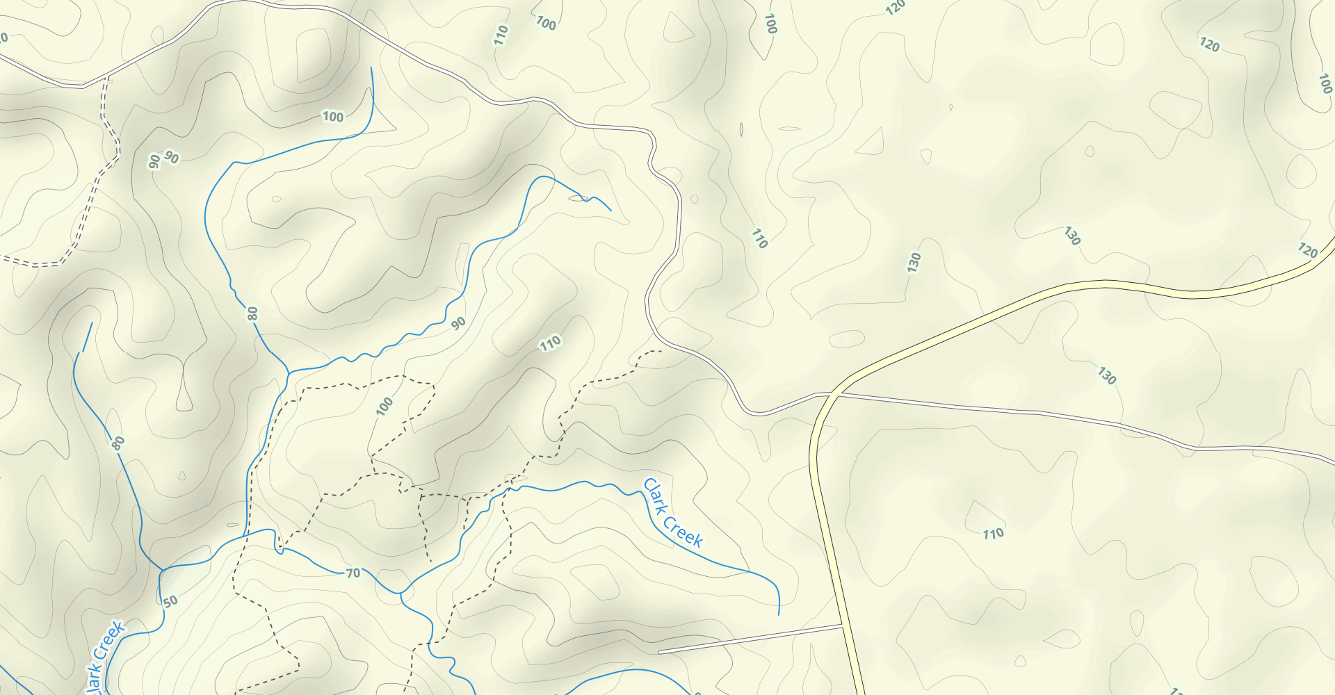 Clark Creek Improved Trail