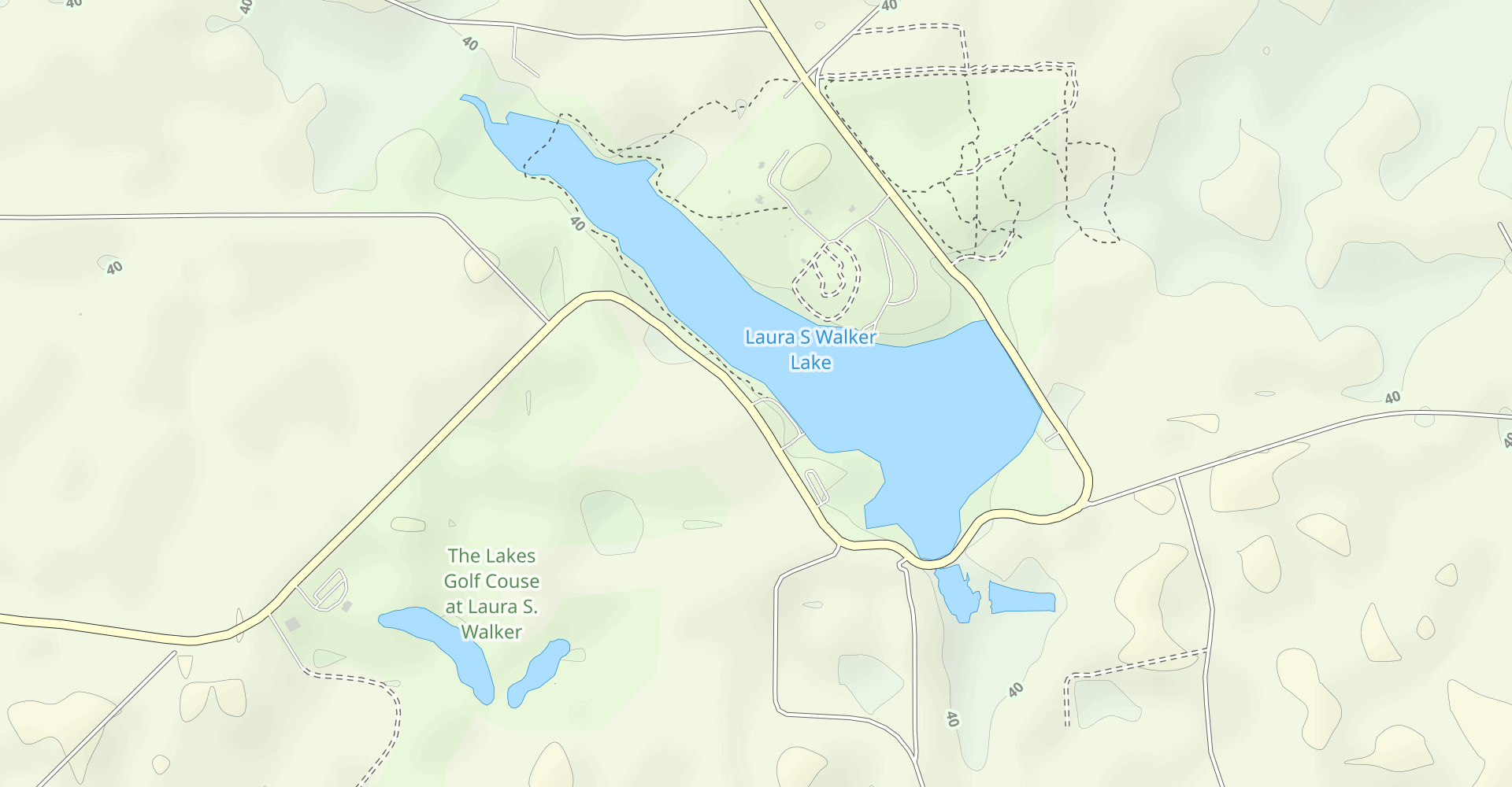 Laura S. Walker Lake Boardwalk Trail