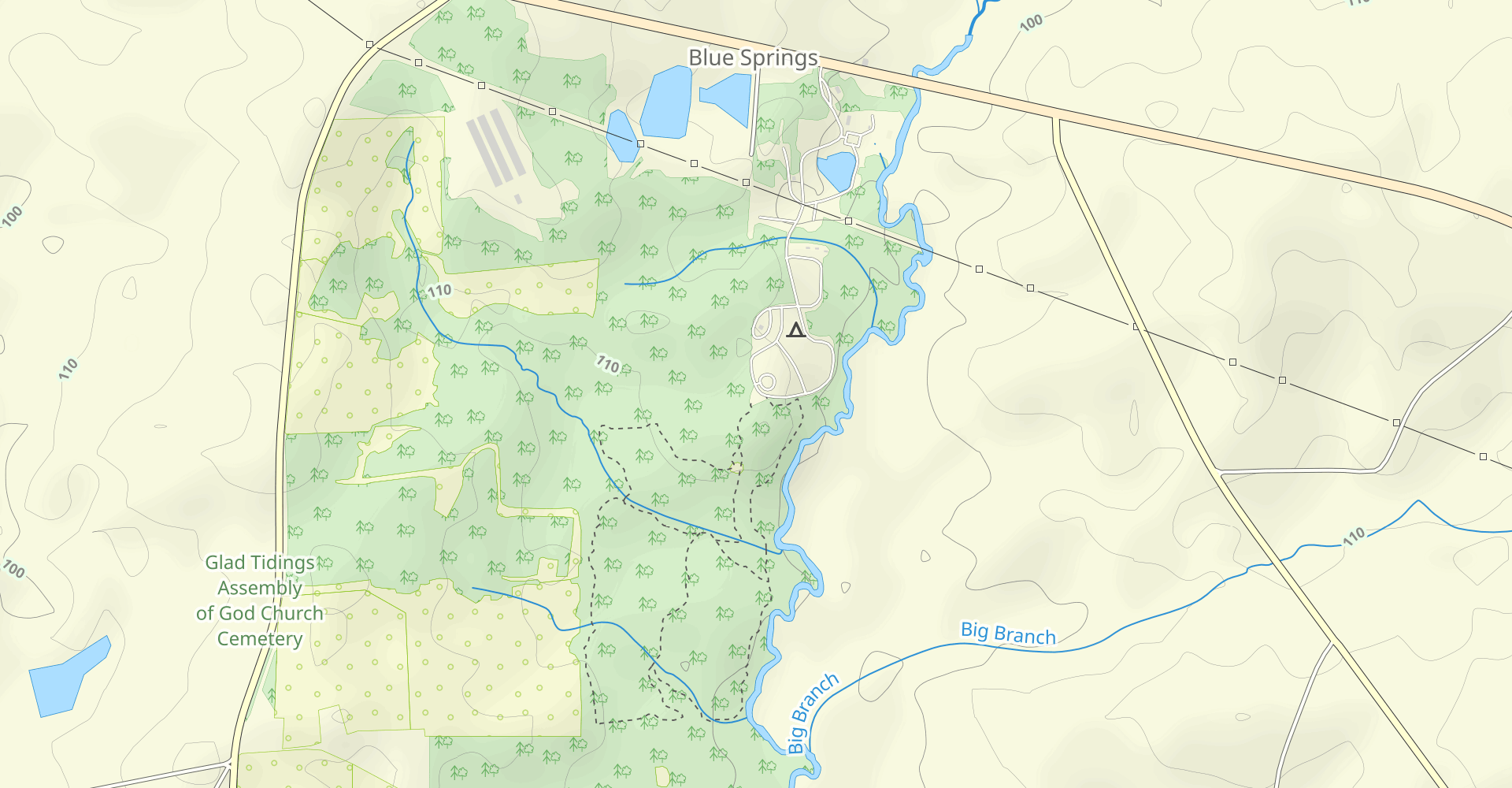 Blue Springs State Park Loop