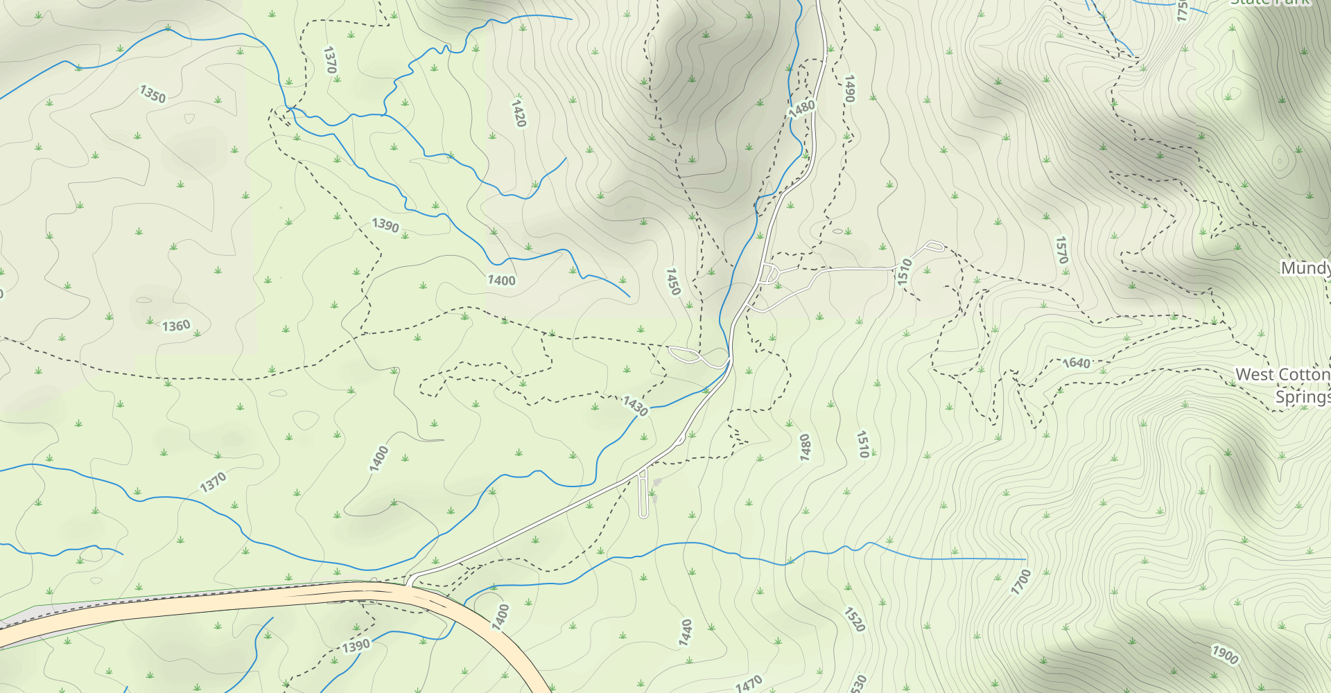 Hike Lower Sunset Trail To Upper Sunset Trail Loop