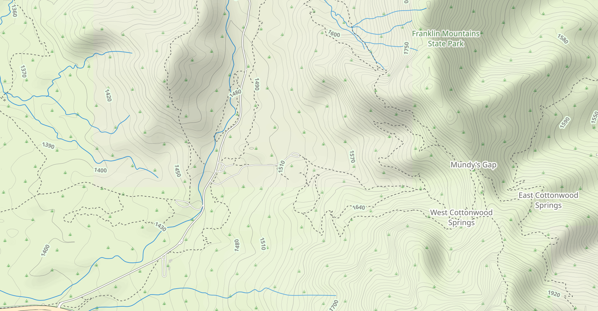 Hike North Mount Franklin Trail