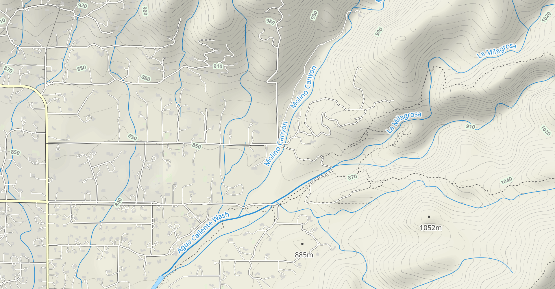 Milagrosa- Canyon Trail