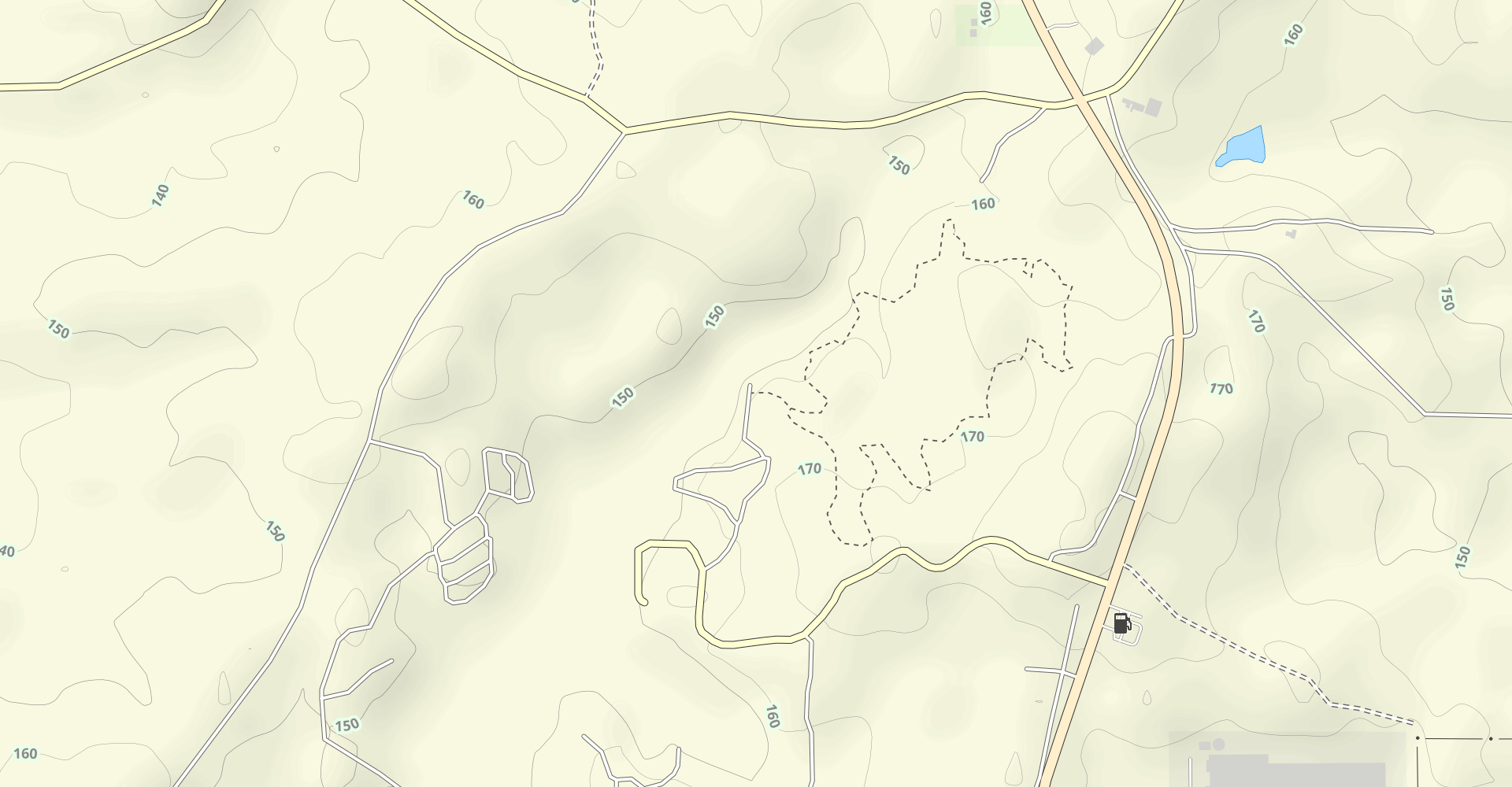 Civil War Hill Trail (Blue)