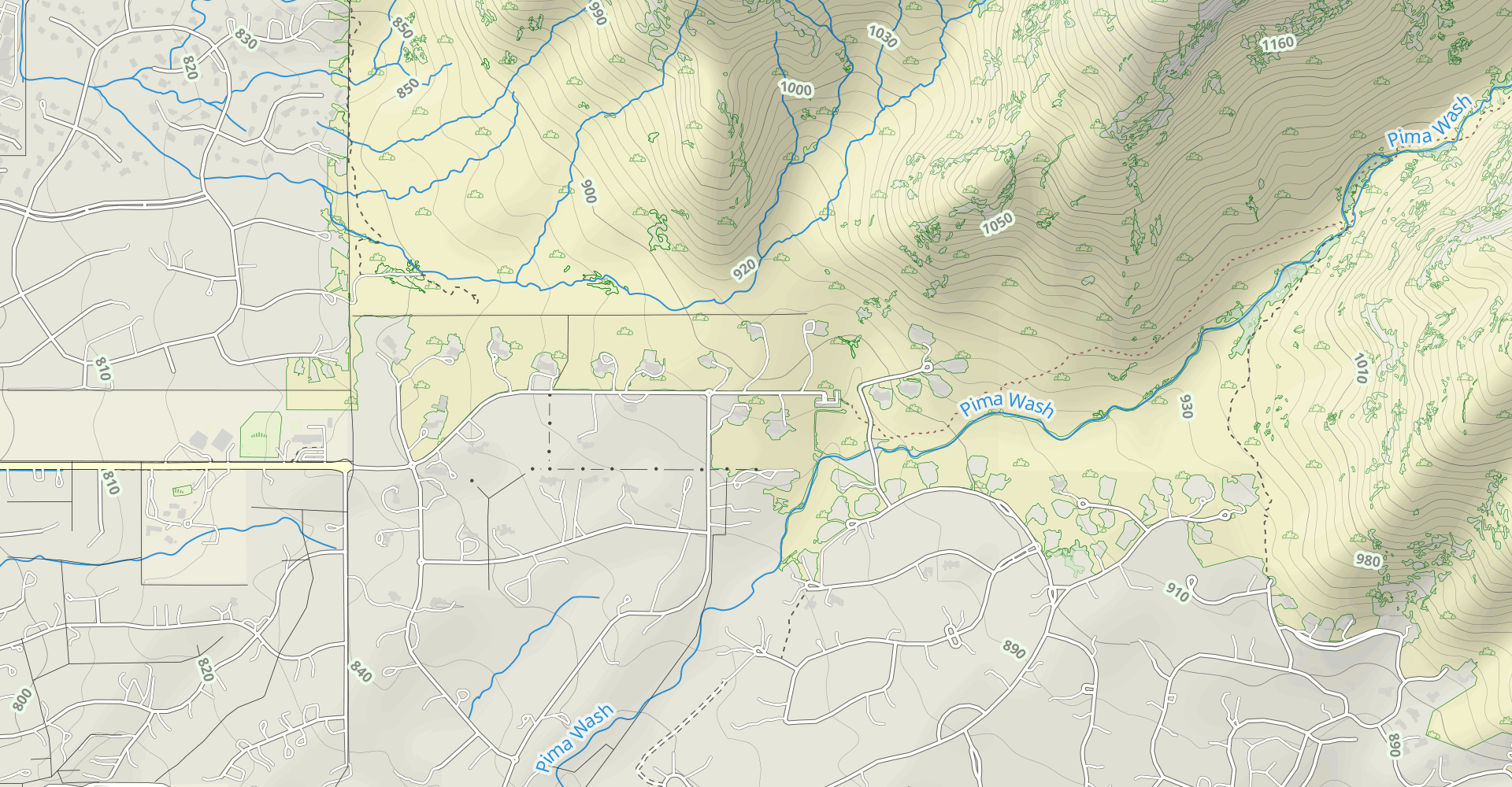 Pima Canyon to Mount Kimball