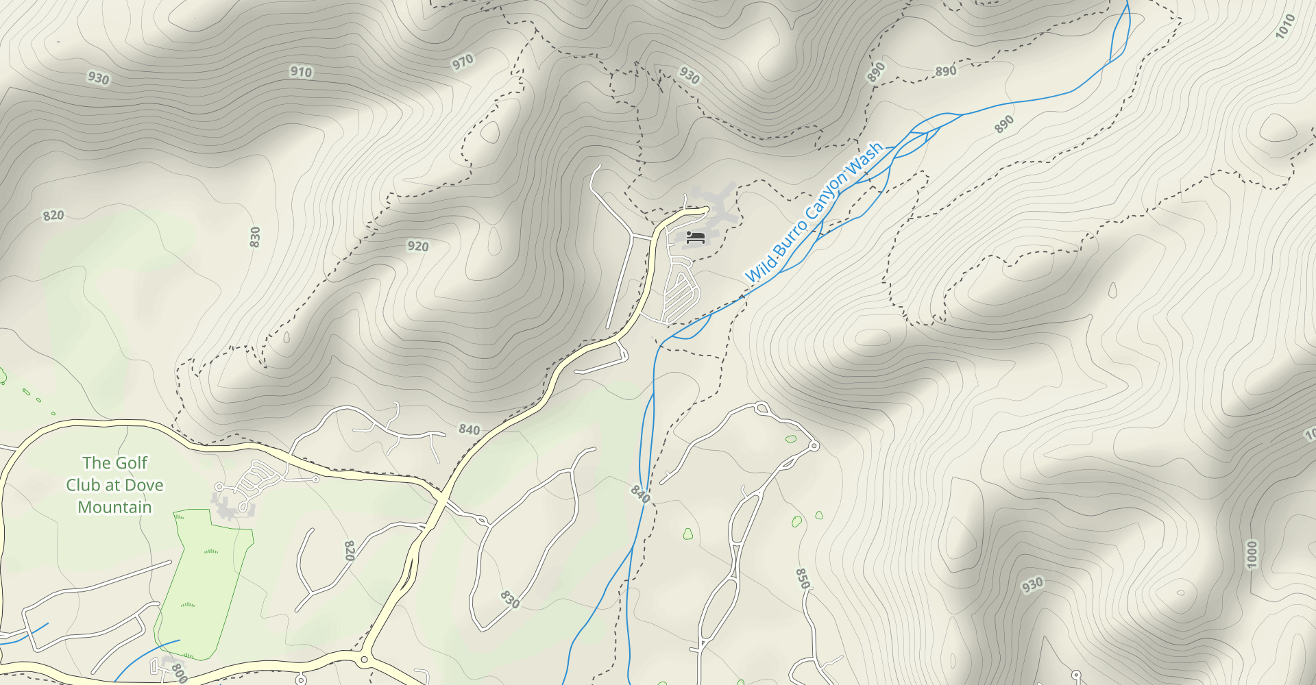 Lower Javelina and Wild Burro Loop Trail