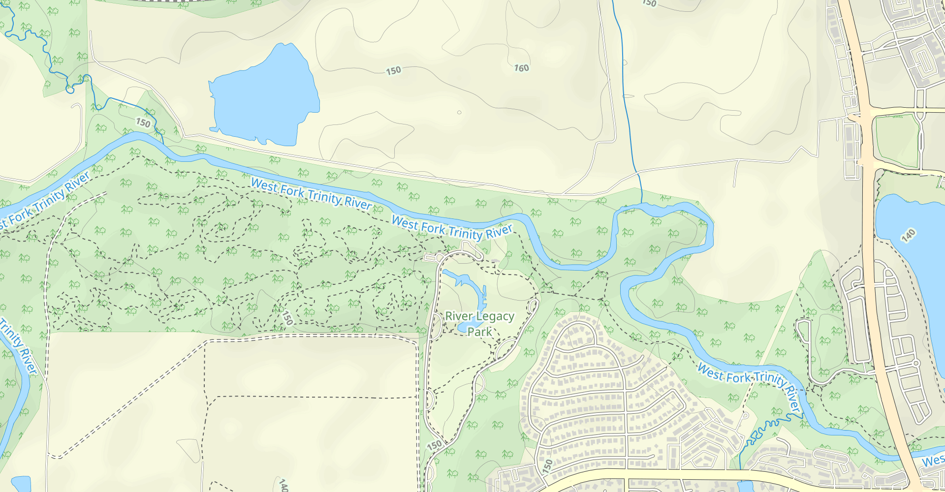 Hike Trinity River Trail