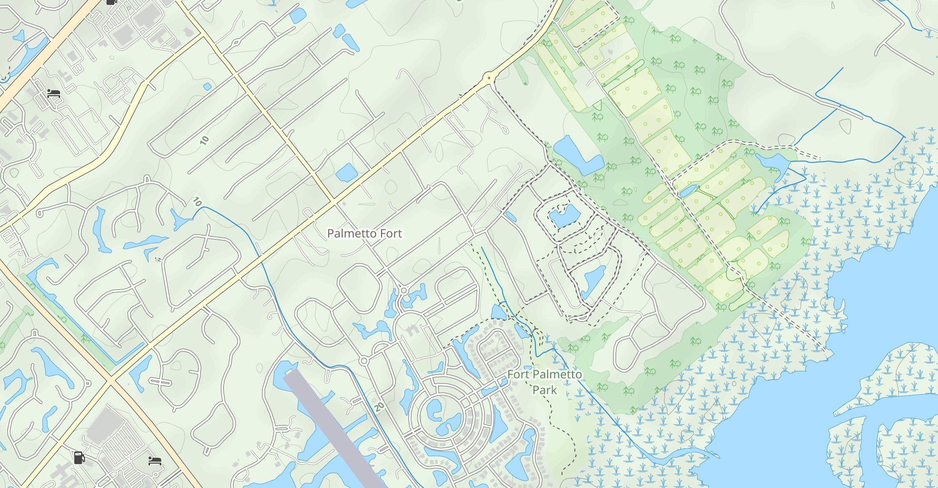 Fort Palmetto Park Trail