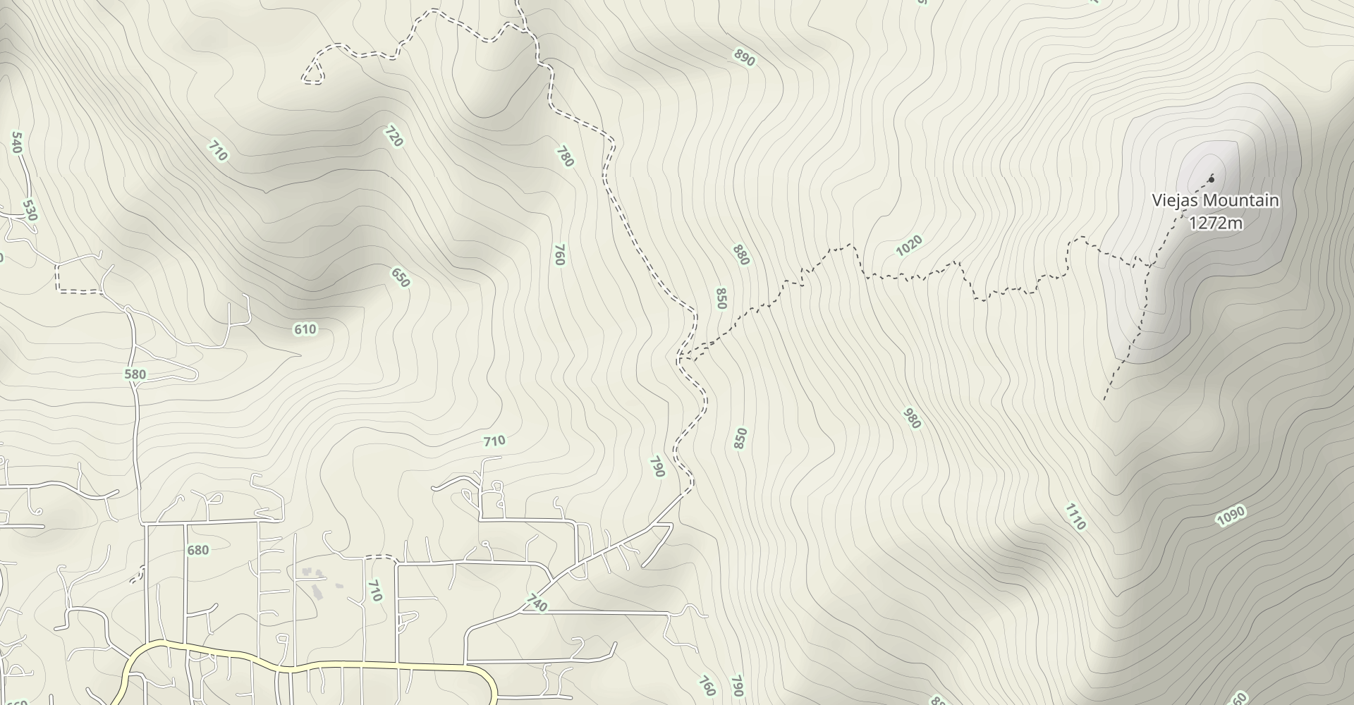 Viejas Mountain Trail