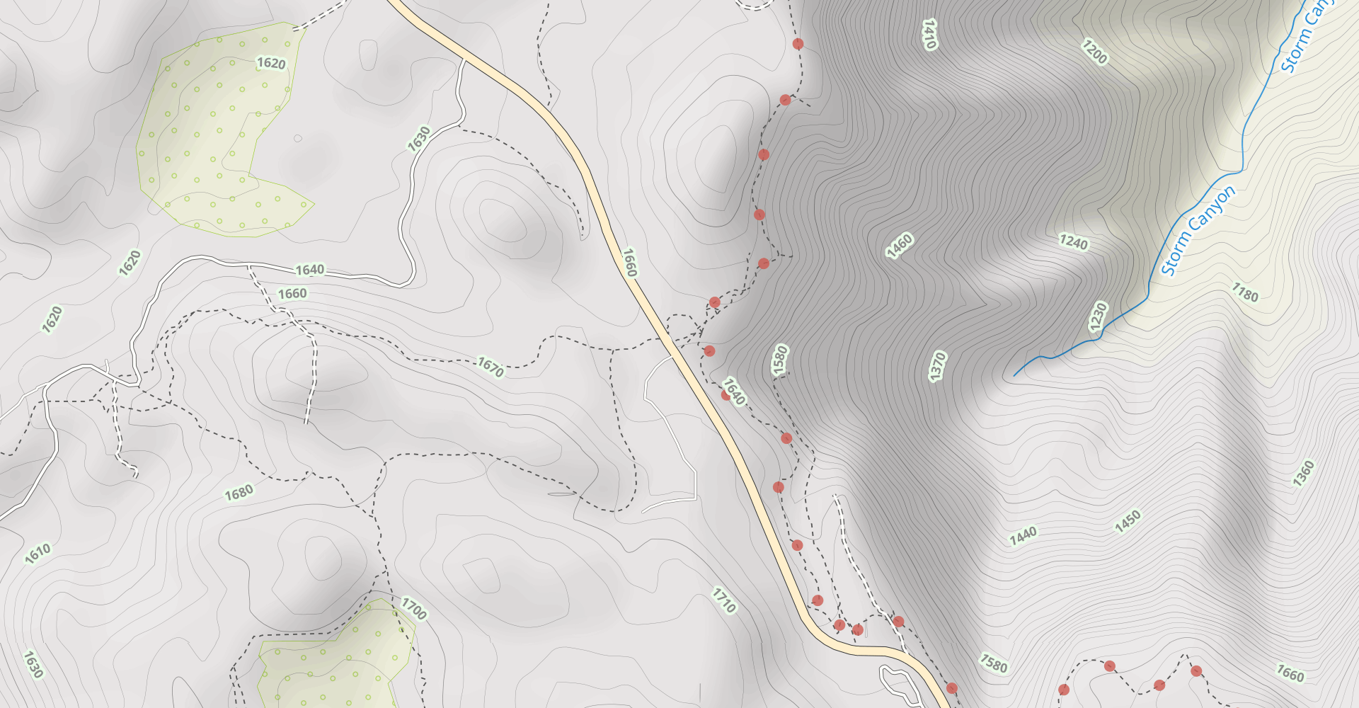 Big Laguna and Sunset Trail