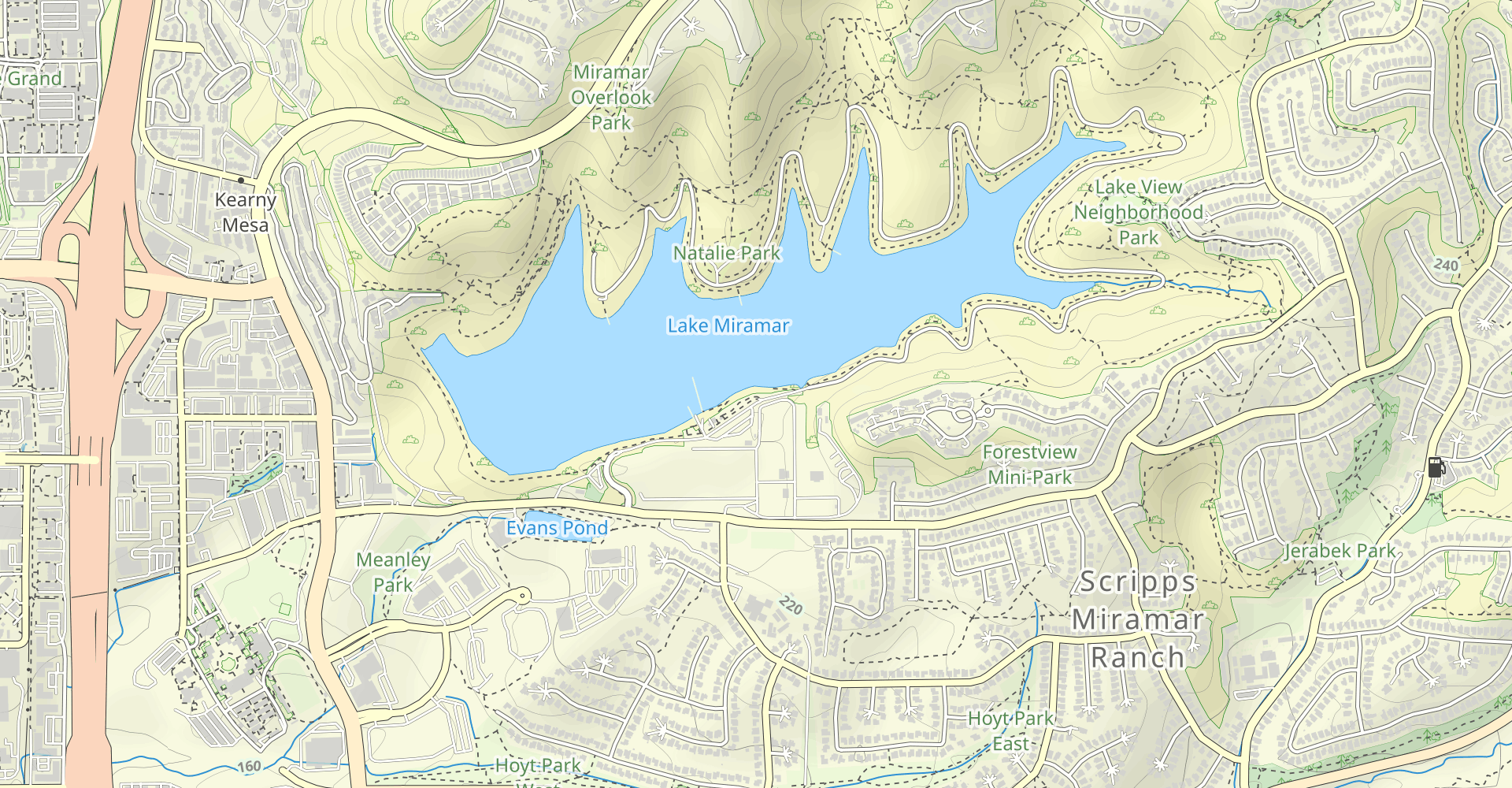 Lake Miramar Trail