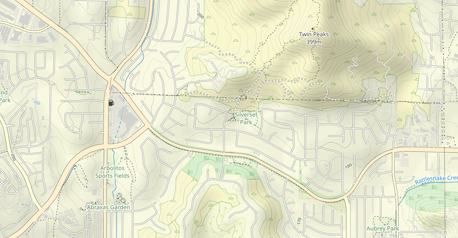 Lower Twin Peak Trail Loop
