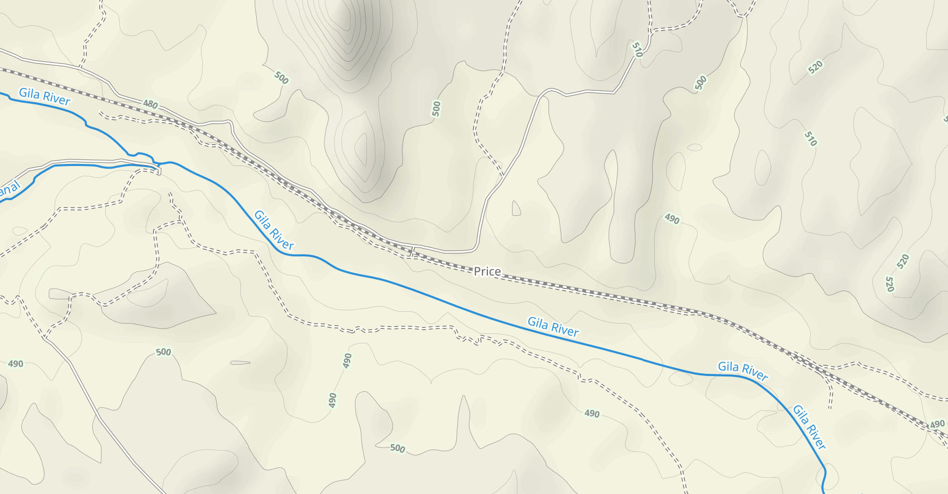 Box Canyon OHV Road from Southern Terminus