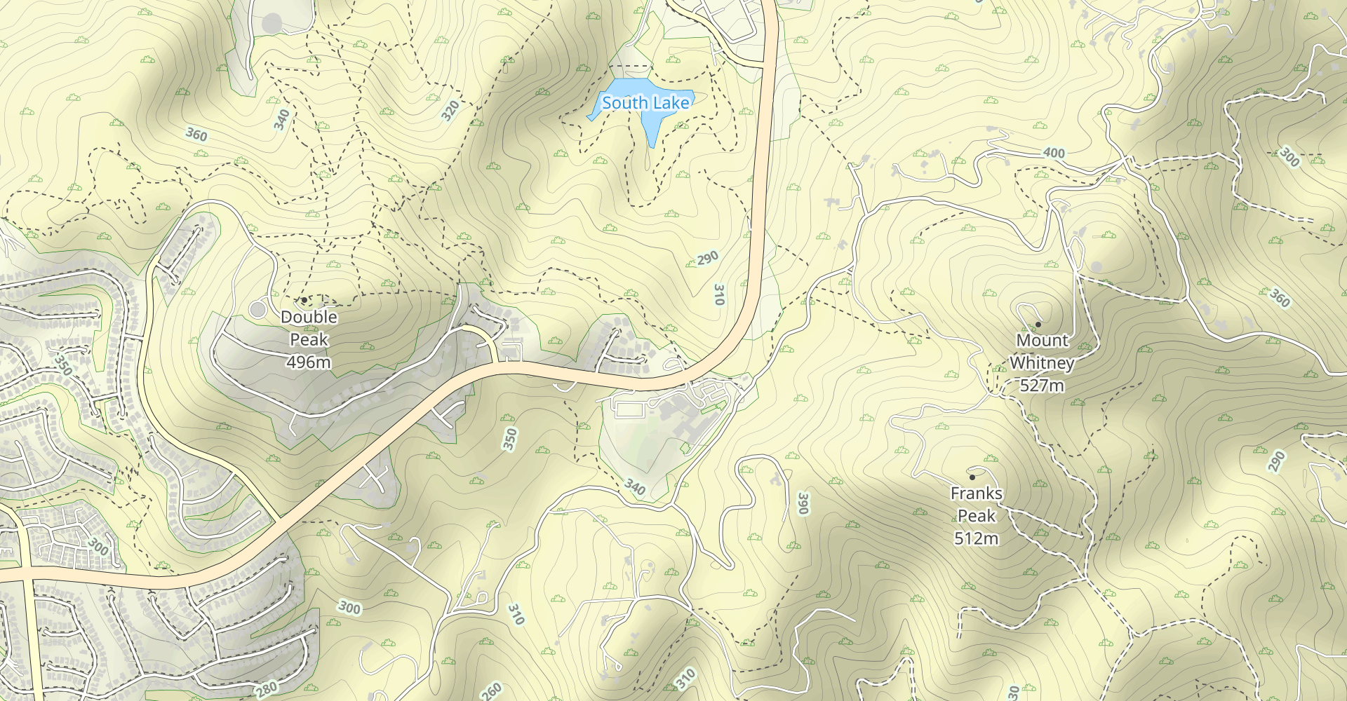 Lakeview Trail from Ridgeline Trailhead