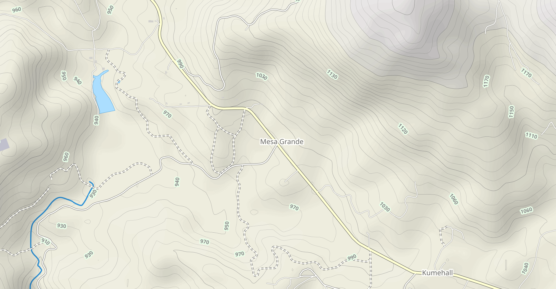 Black Canyon and Pamo OHV Road