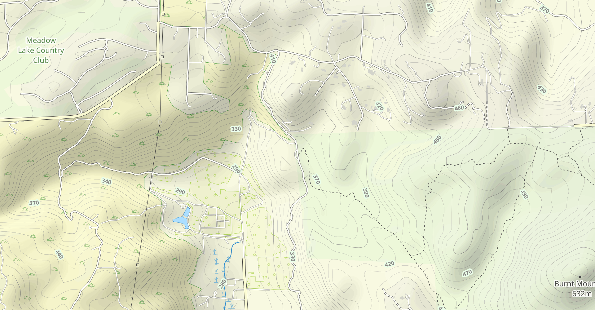 Cougar Ridge Trail to Engelmann Oak Trail Loop