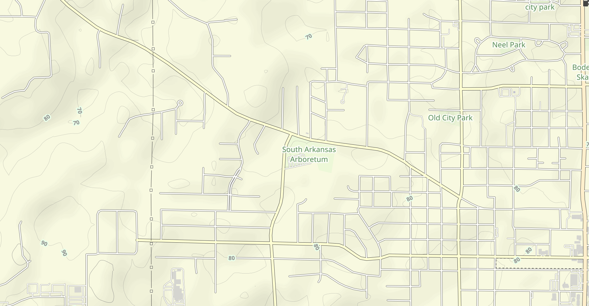 South Arkansas Arboretum Loop