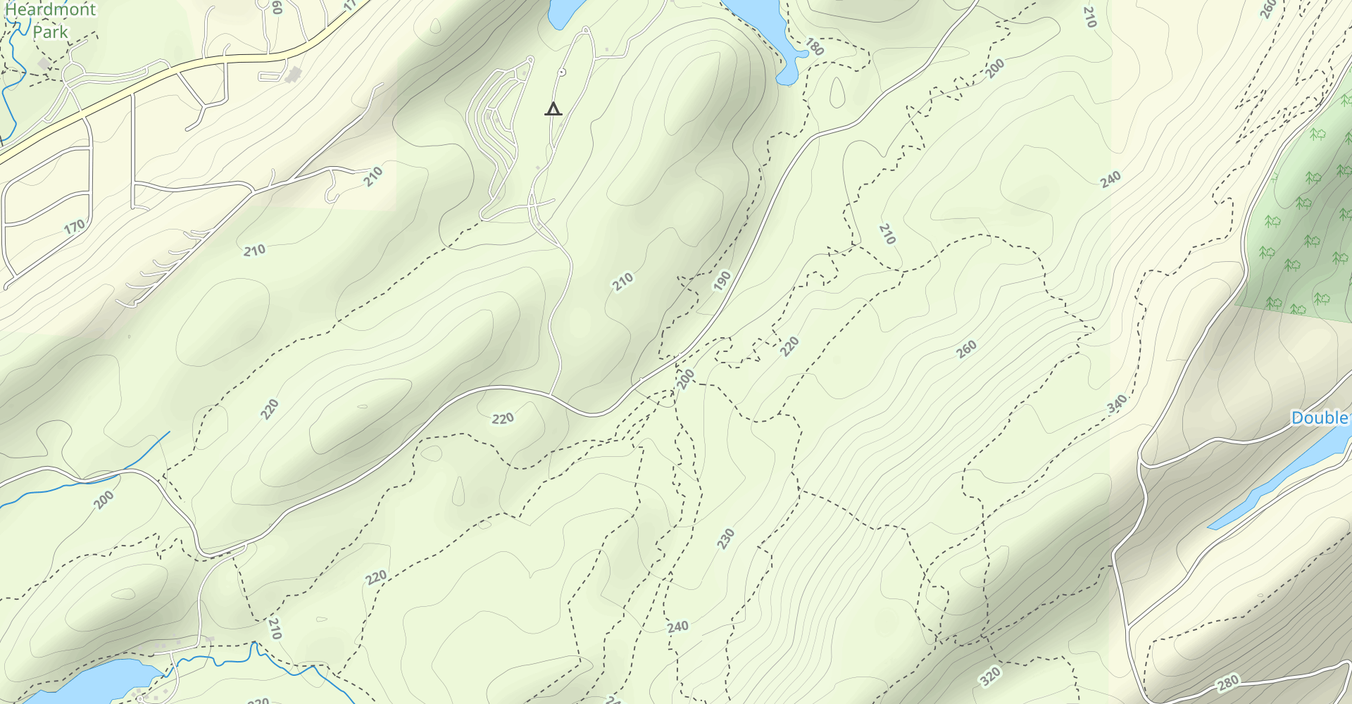Foothills Trail to Cabin White Trail Loop