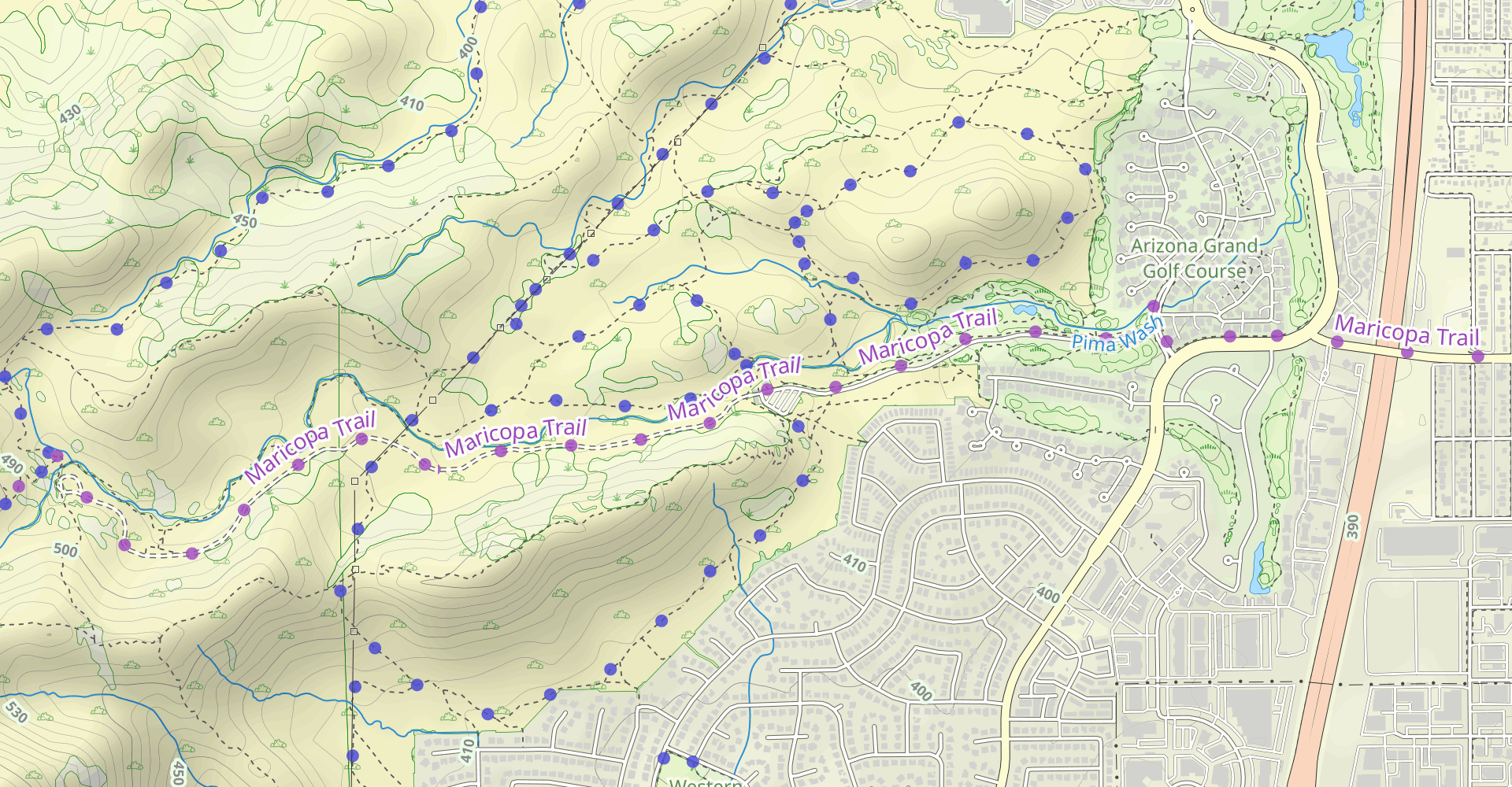 South Mountain Trails (Desert Classic Trail)