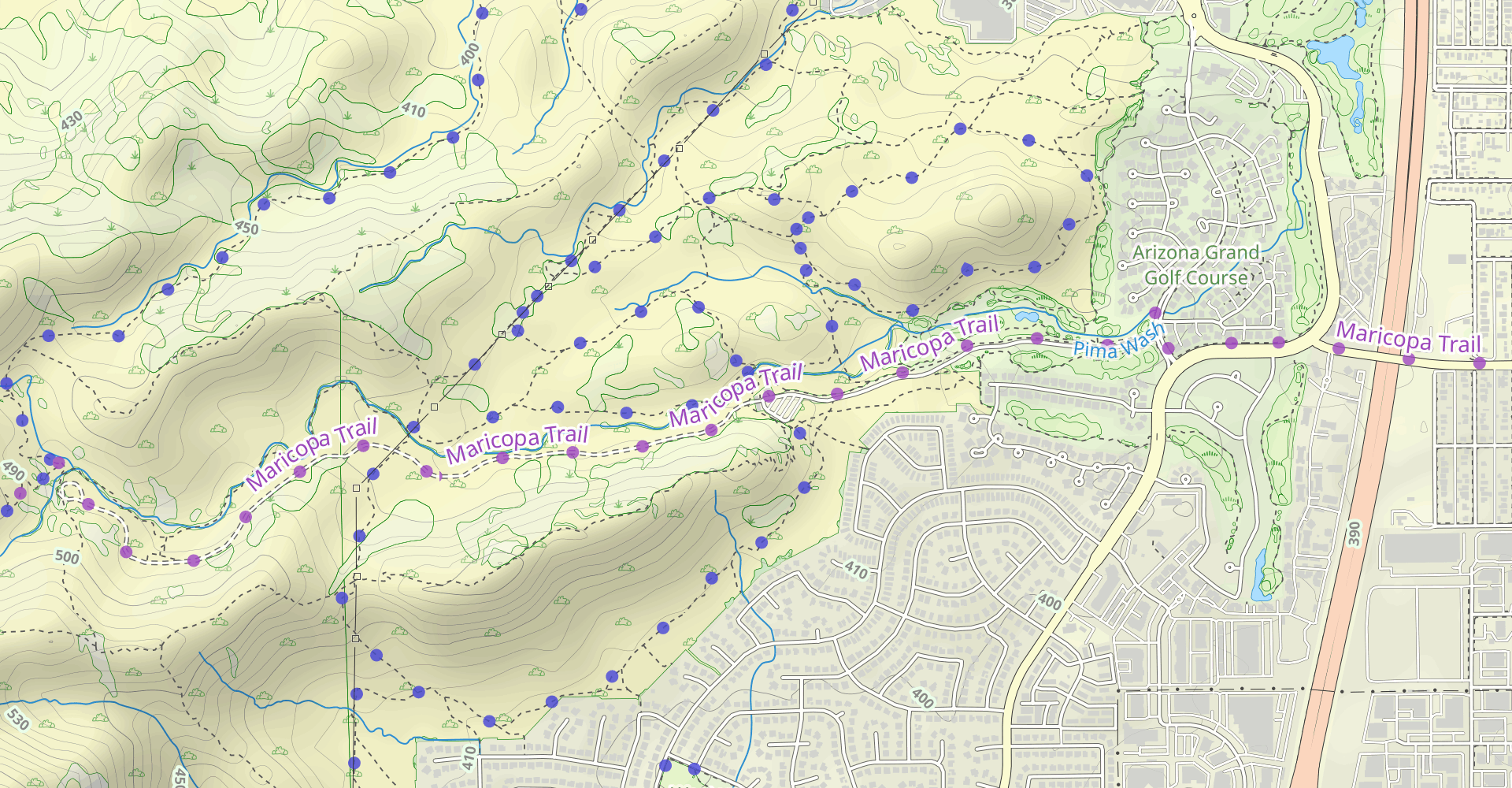 Ridgeline and National Trail Loop