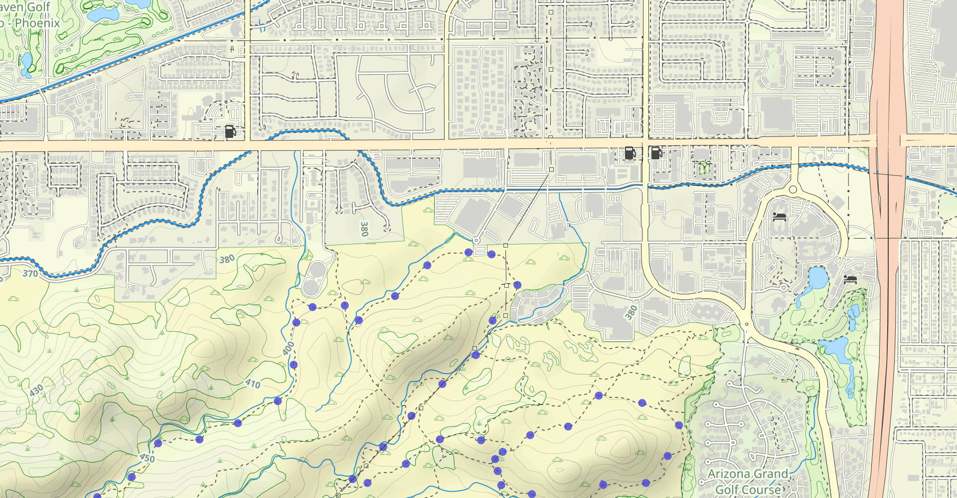 Javelina to Pima Wash and Beverly Canyon Loop