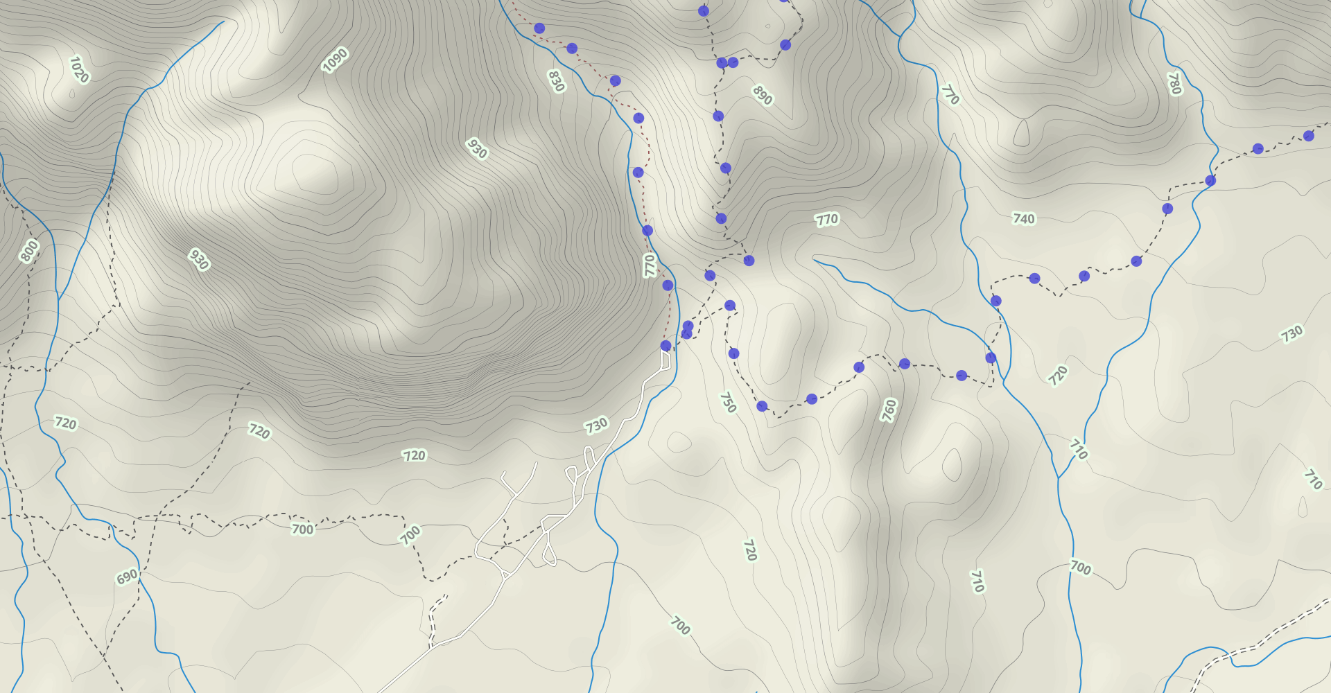 Peralta Canyon Trail to Robber's Roost