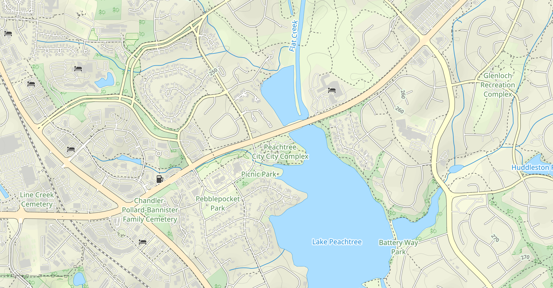 Peachtree City Cart Path Trail