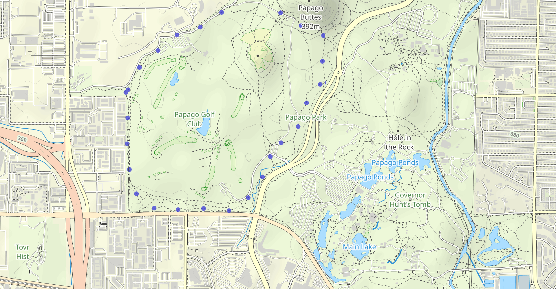 Papago Park Butte Loop