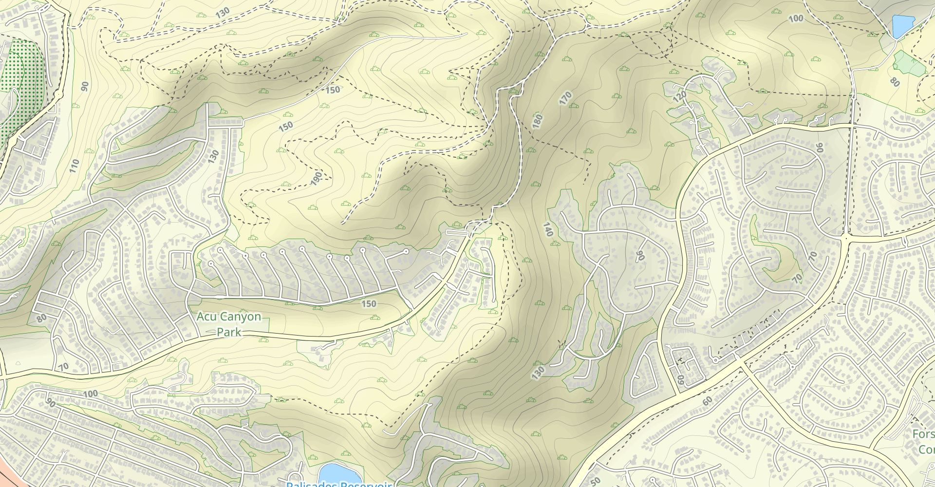 Patriot Trail and Cerro Rebal Trail Loop