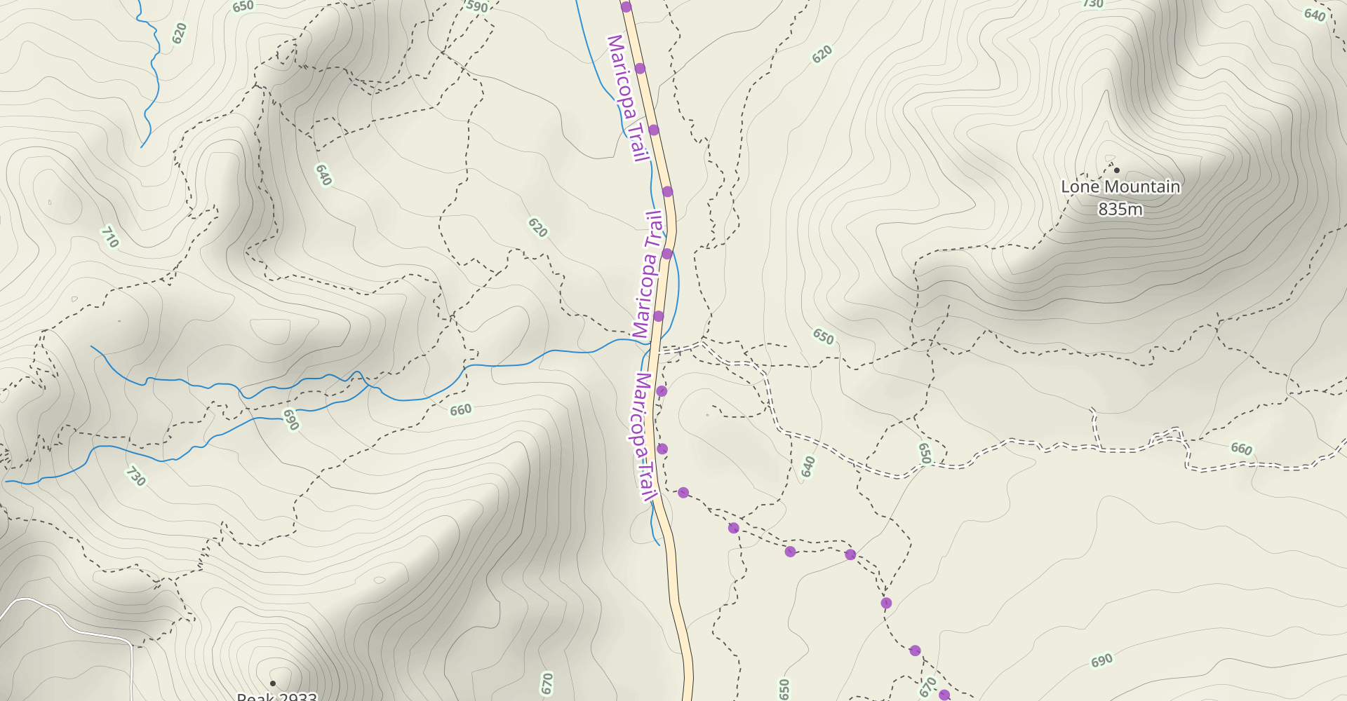 Bulldog Canyon to Bush Hwy