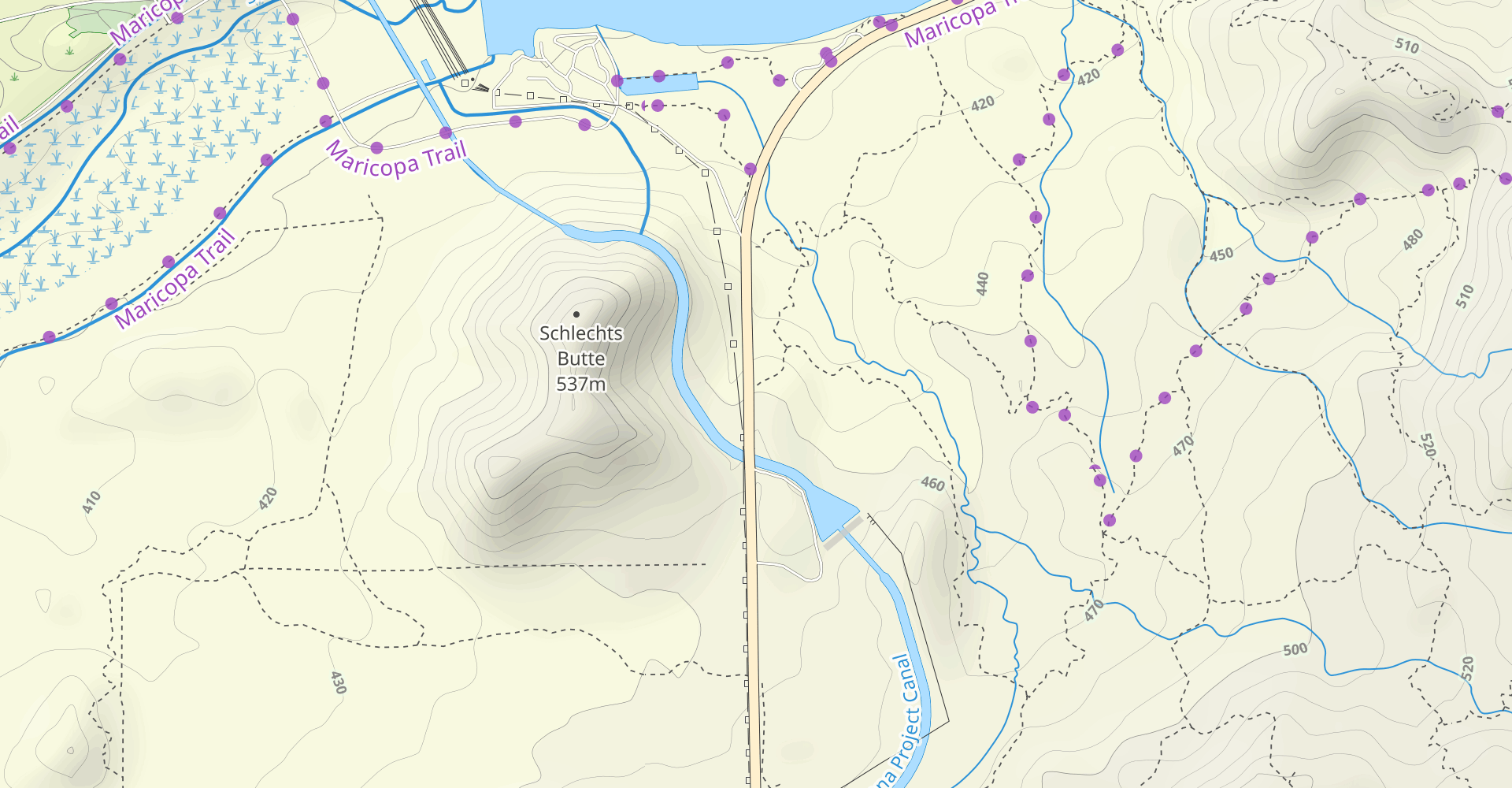 Hawes Trail to Granite Trail Loop