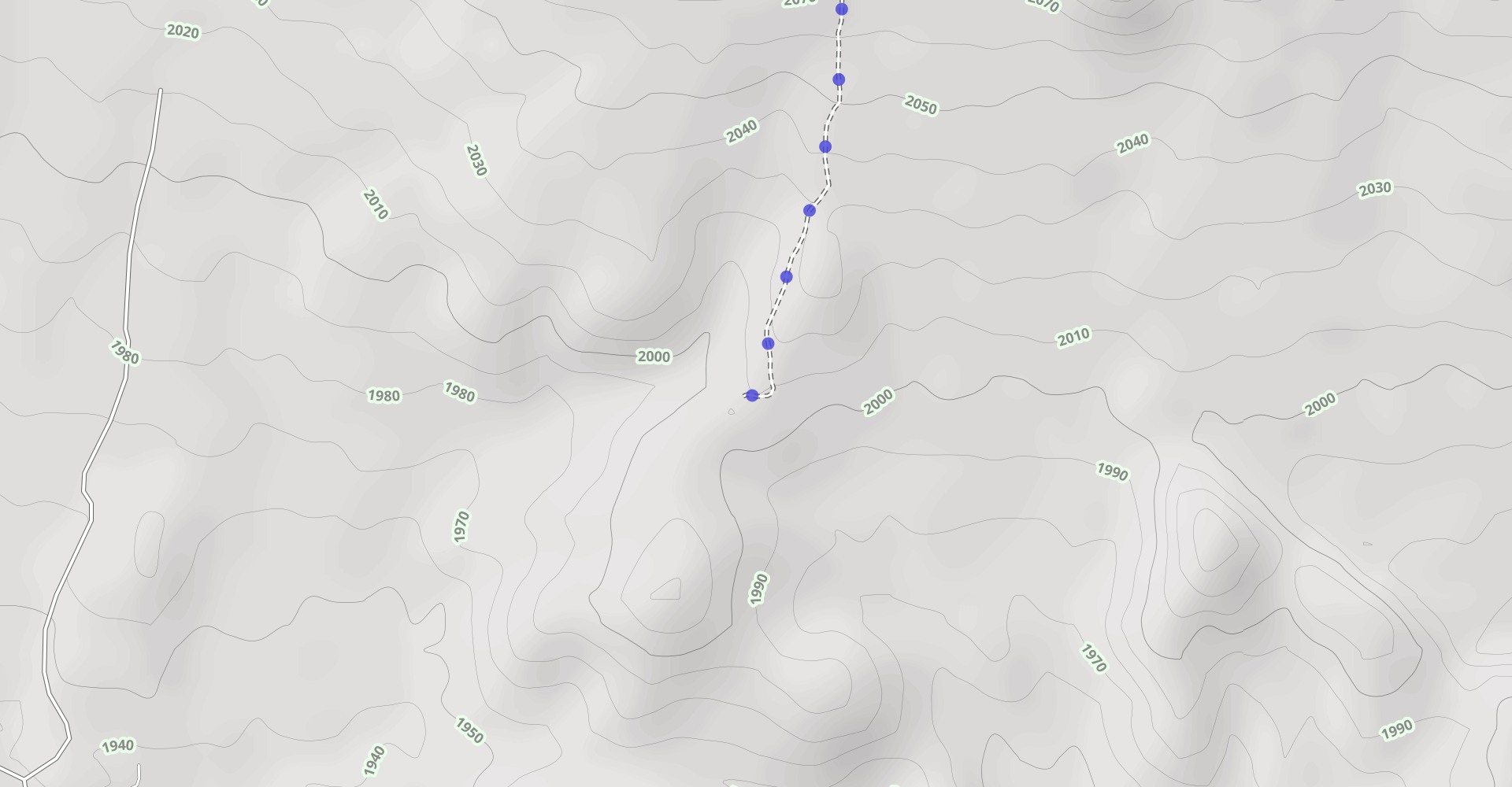 Pierce Canyon Trail #61